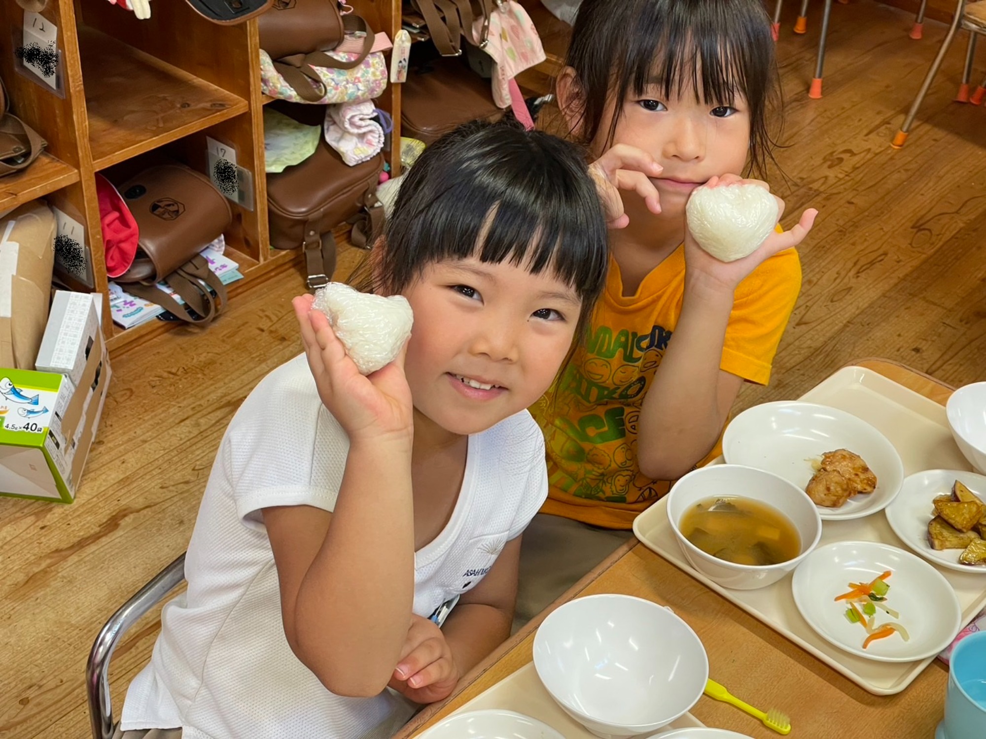 明日はお泊まり保育！