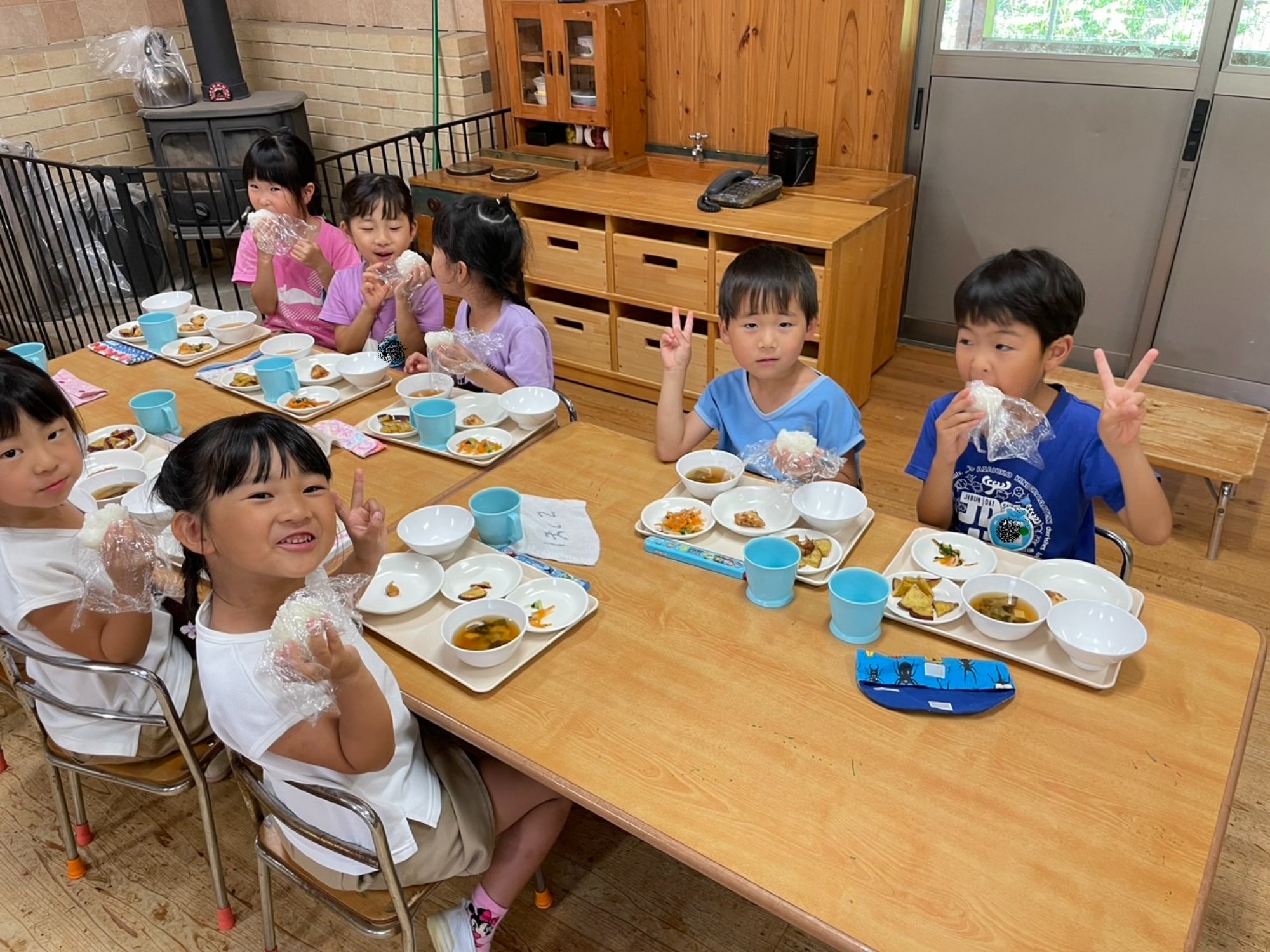 明日はお泊まり保育！