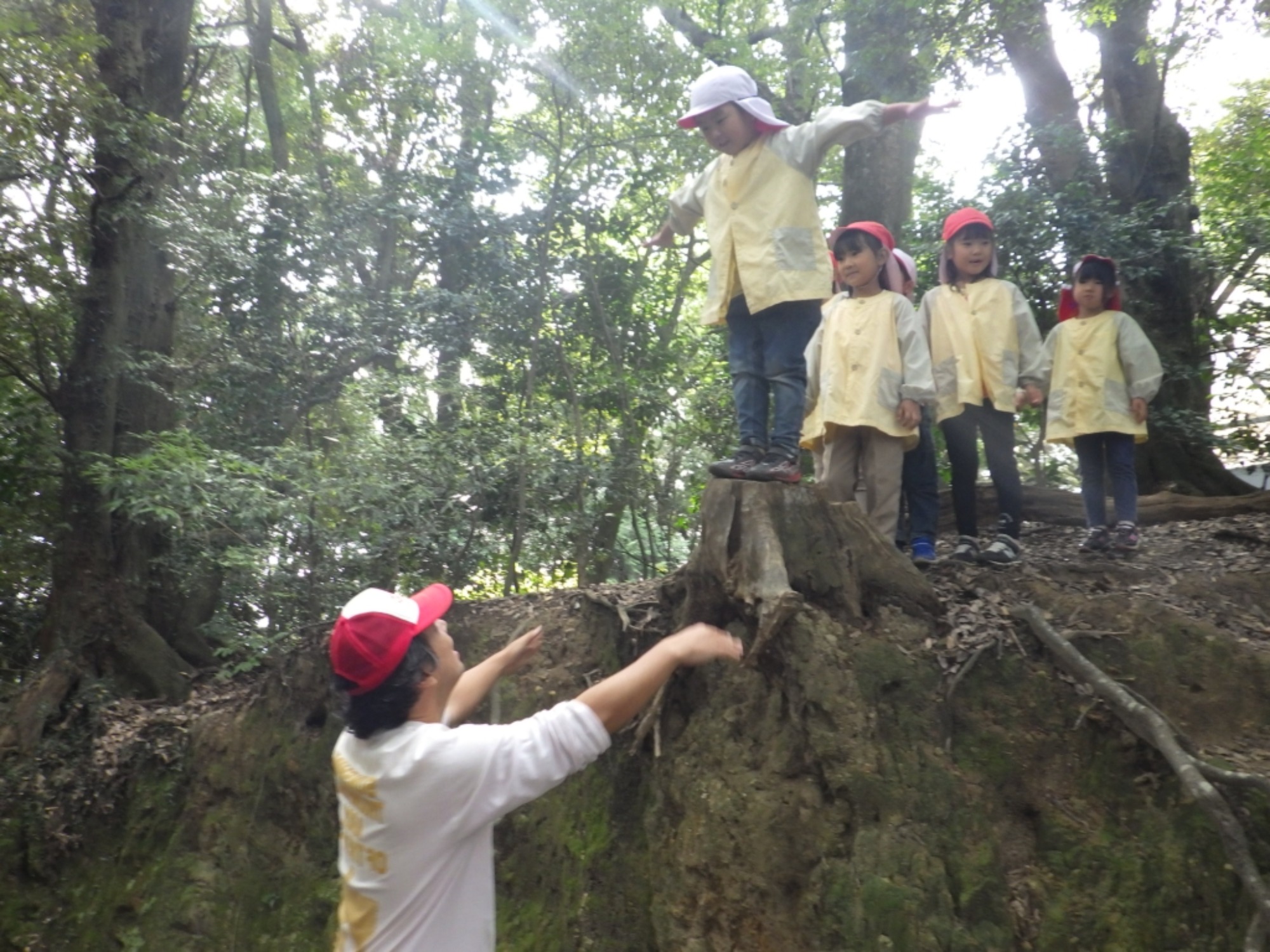 【年長】10/31　村積山　園外保育（2/3）