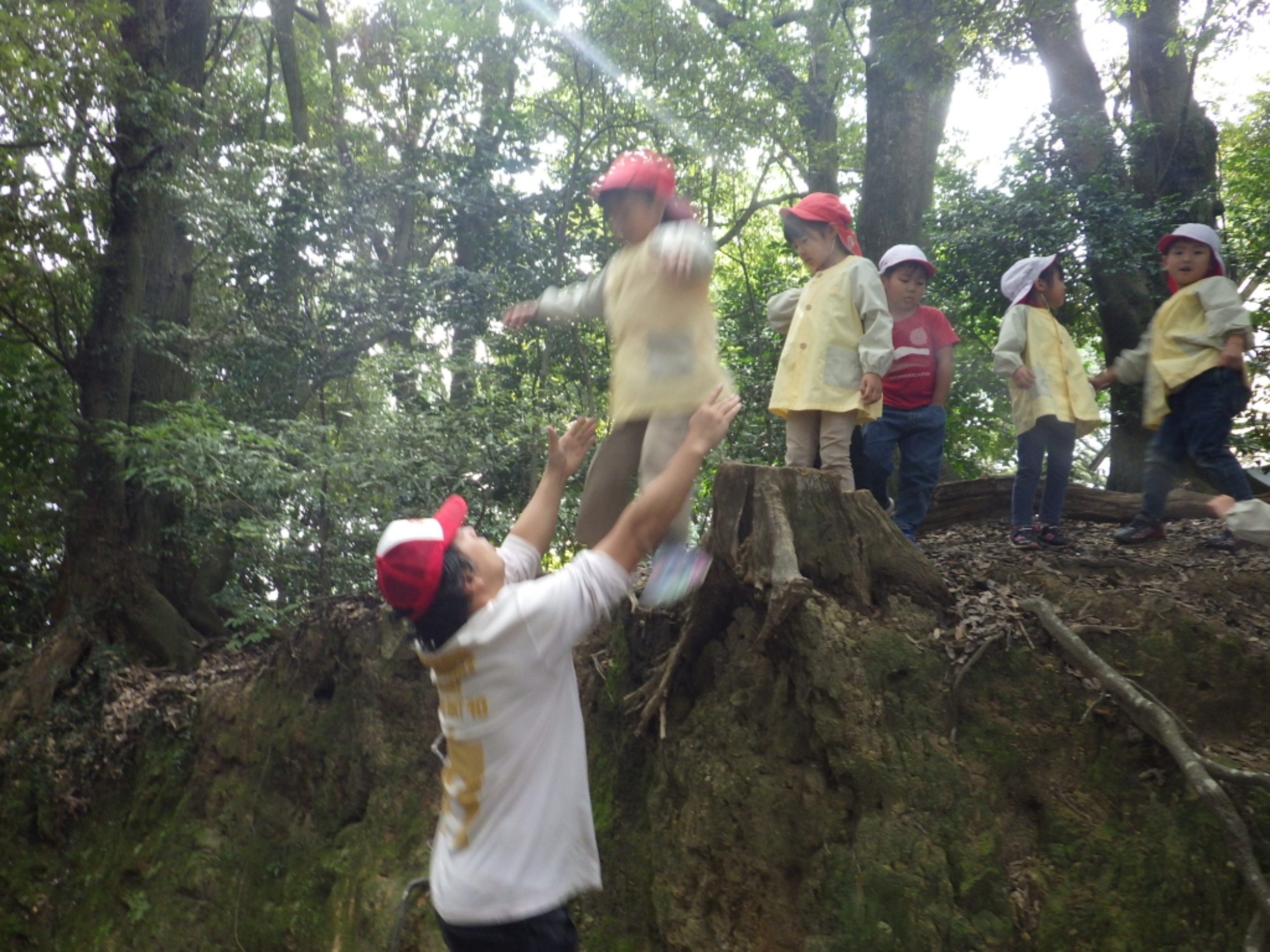 【年長】10/31　村積山　園外保育（2/3）