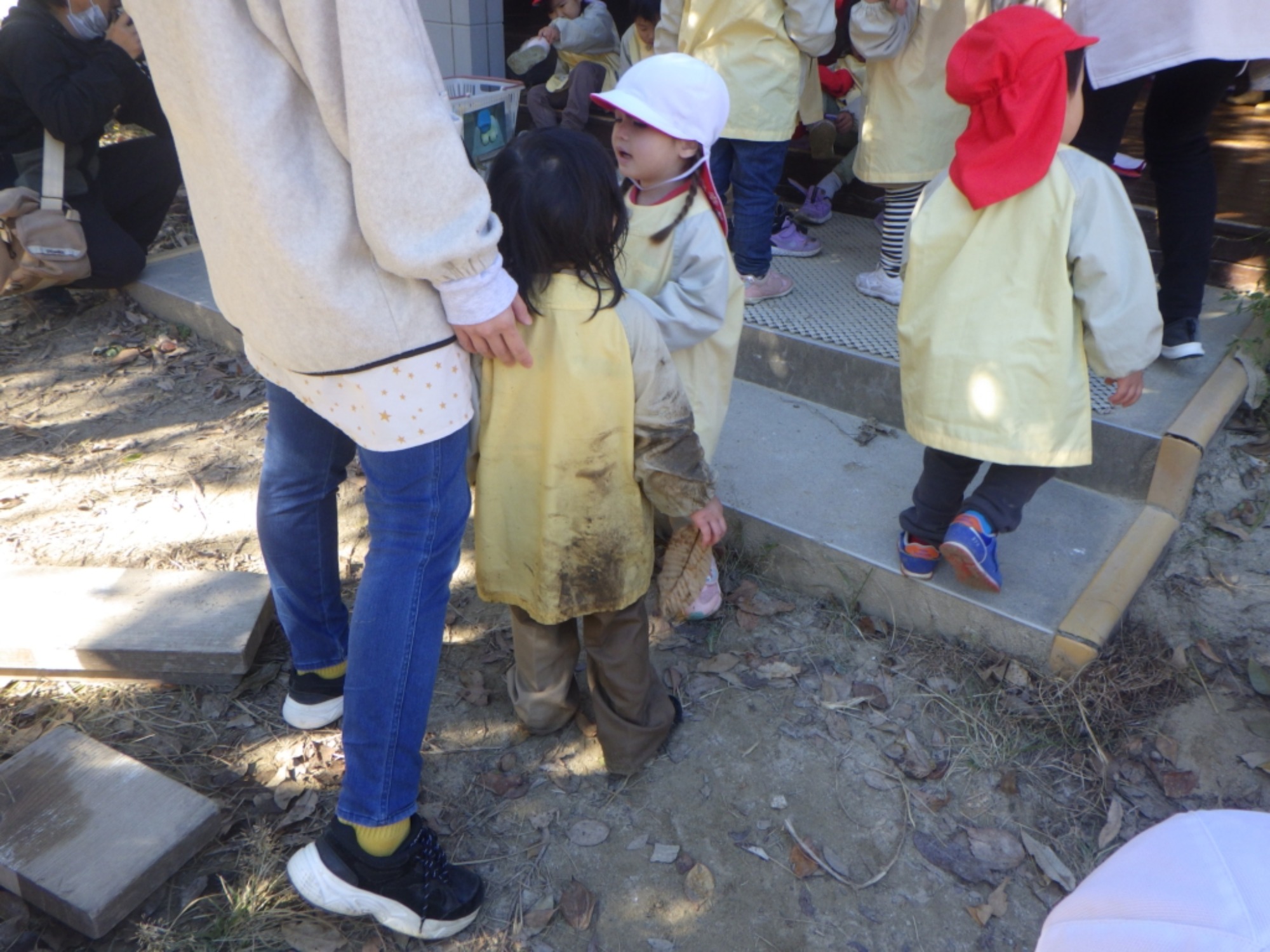 【くも】11/25　村積山　園外保育