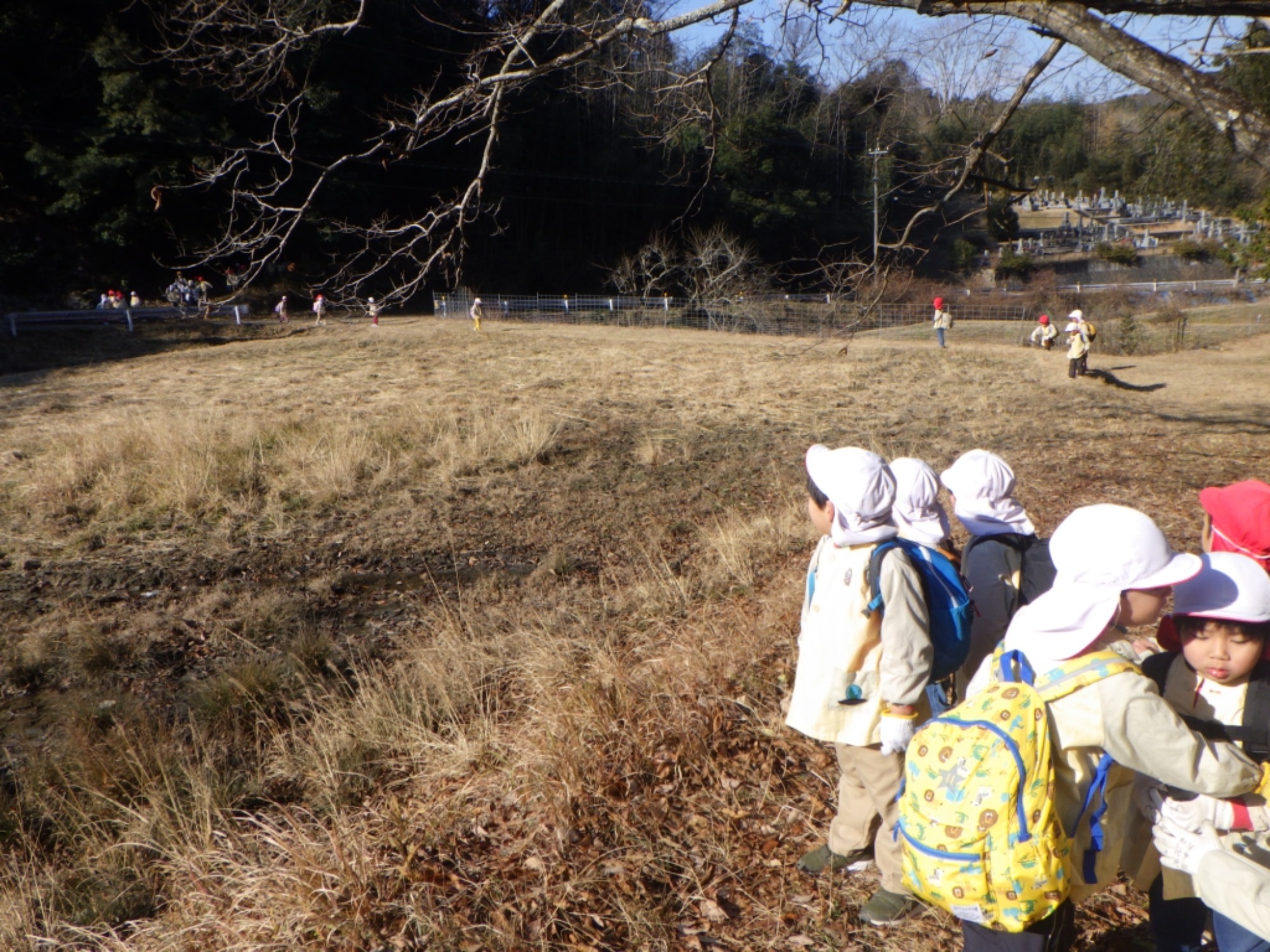 【年長】1/9　村積山　園外保育（1/3）