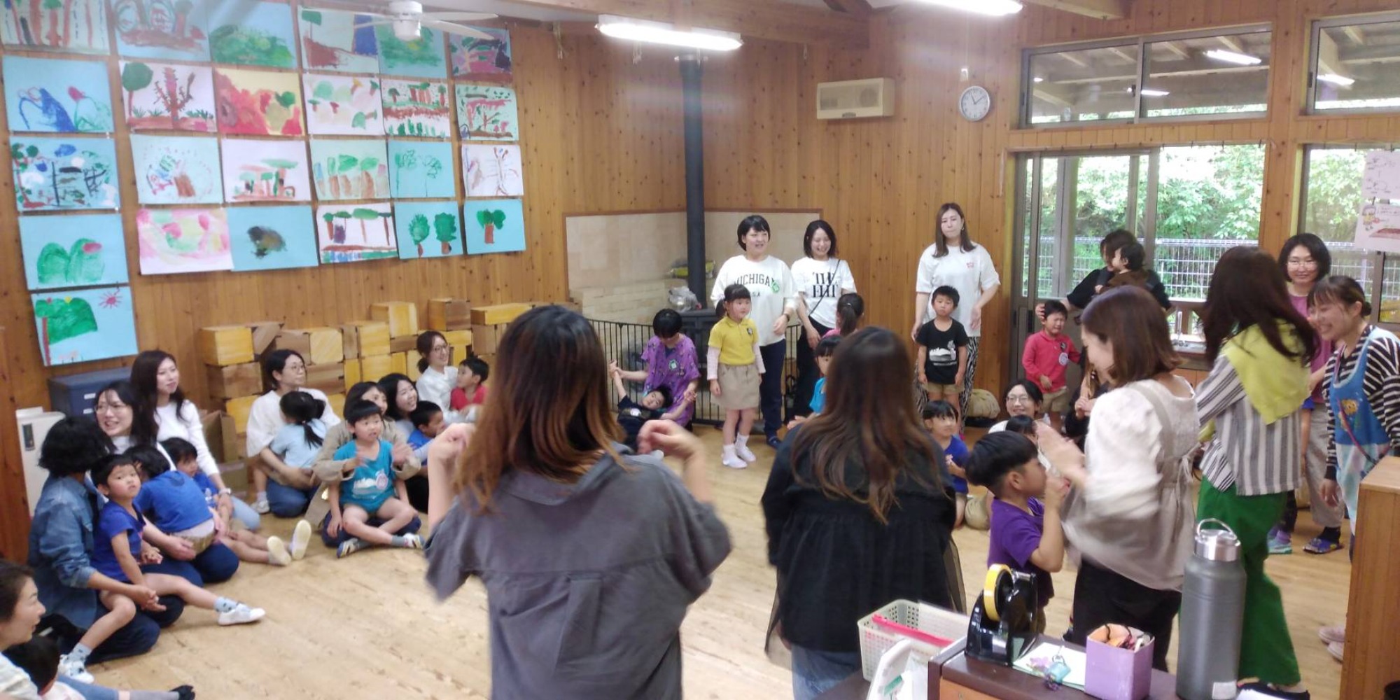 年長クラスパーティー　固形石鹸