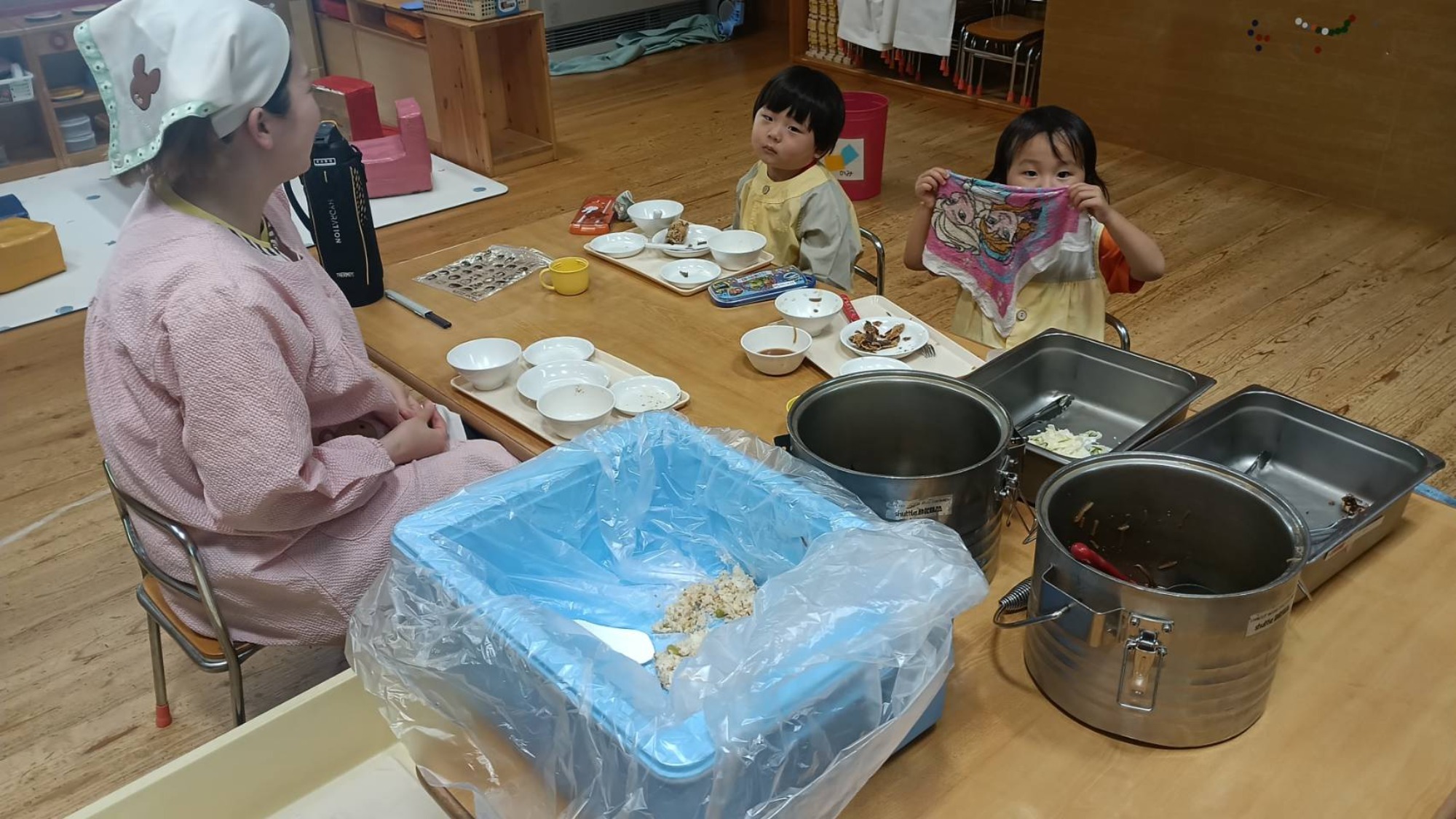 給食おいしいね！