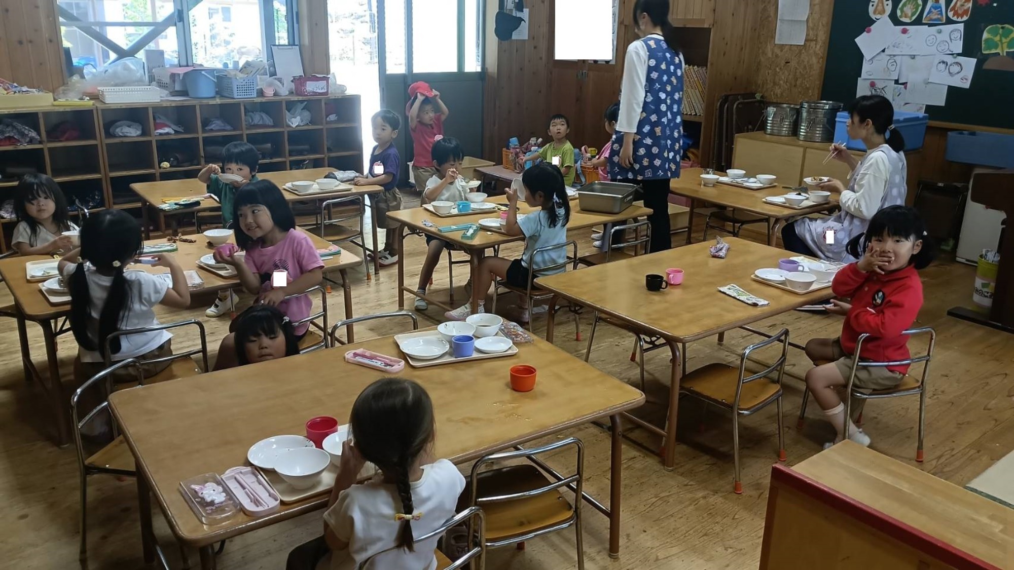 給食おいしいね！