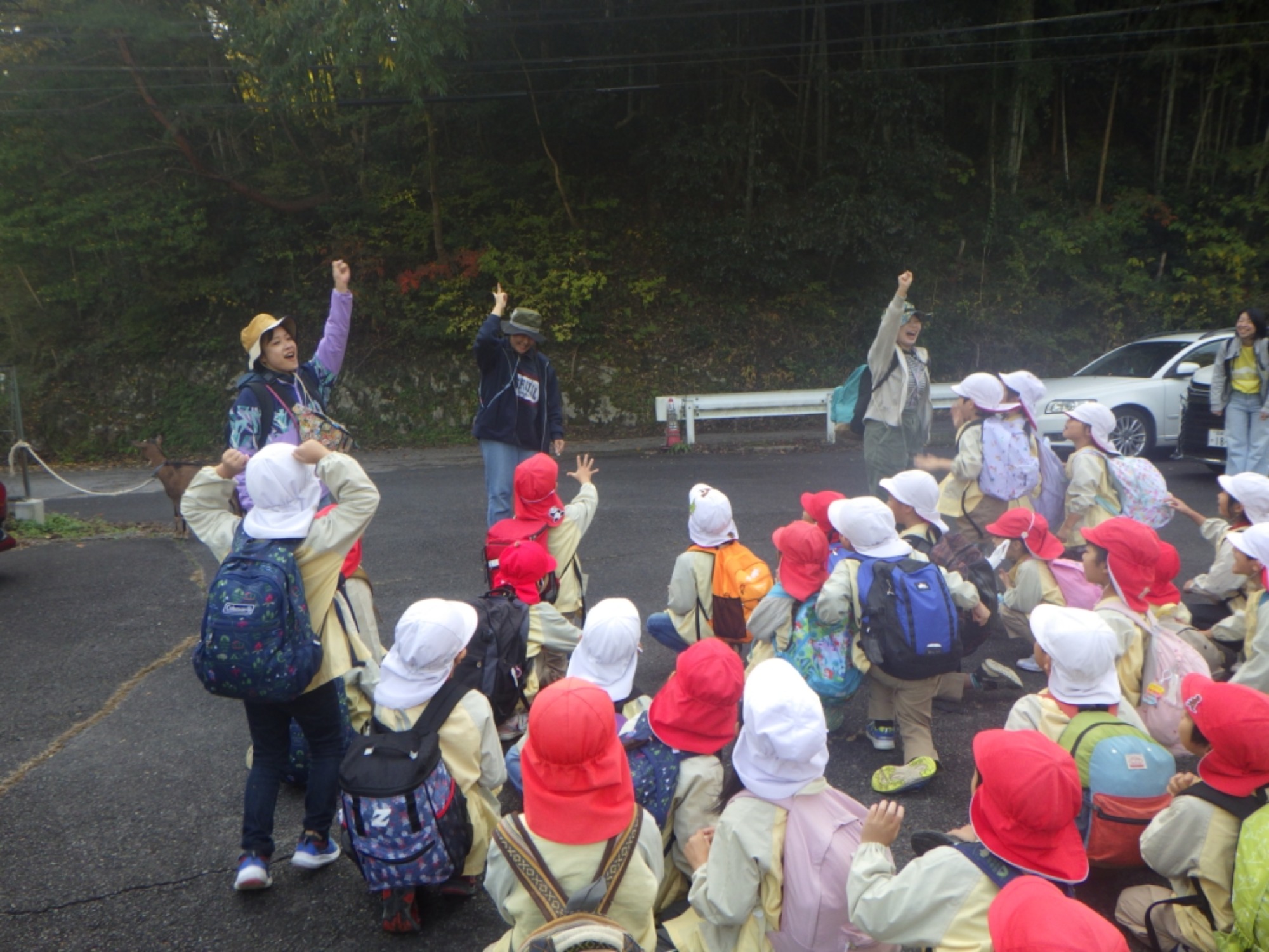 【年長】11/7　村積山　園外保育（1/4）