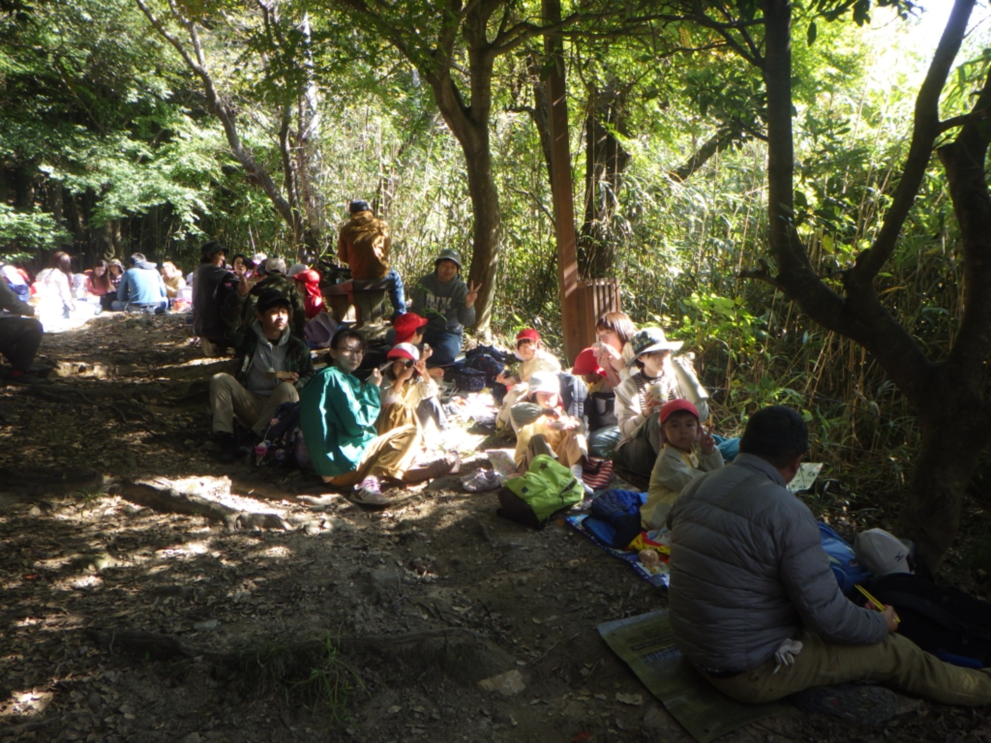 【年長】11/7　村積山　園外保育（2/4）