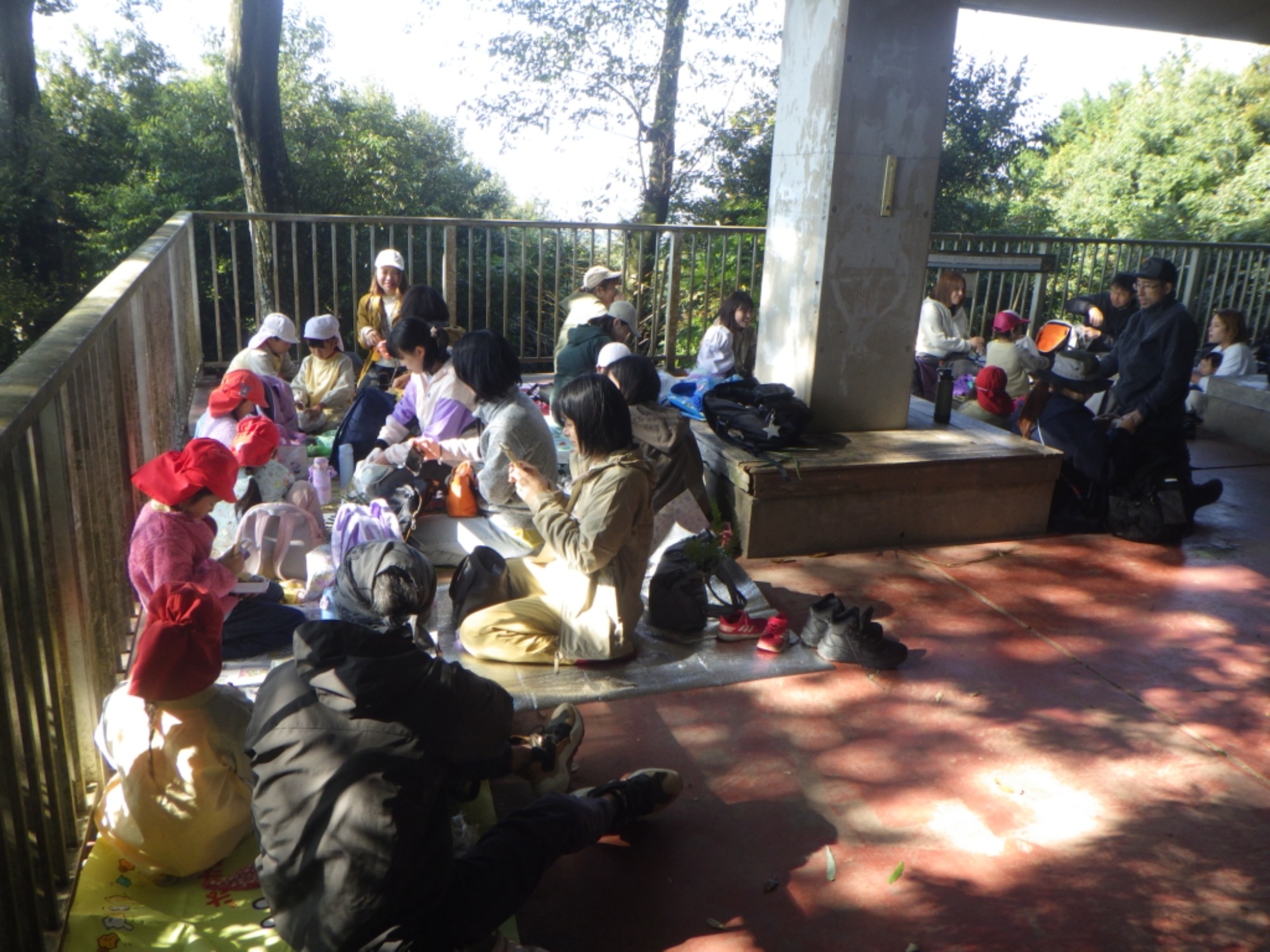 【年長】11/7　村積山　園外保育（2/4）