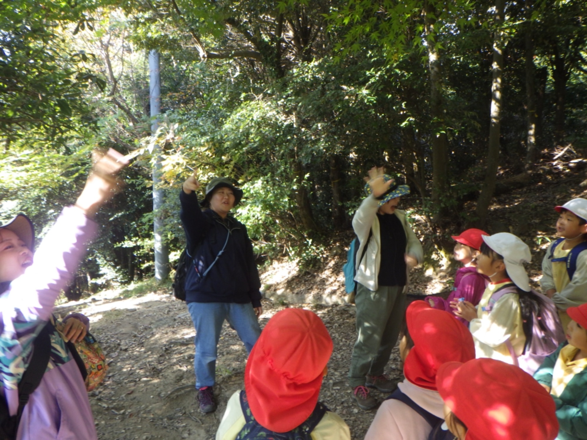 【年長】11/7　村積山　園外保育（3/4）