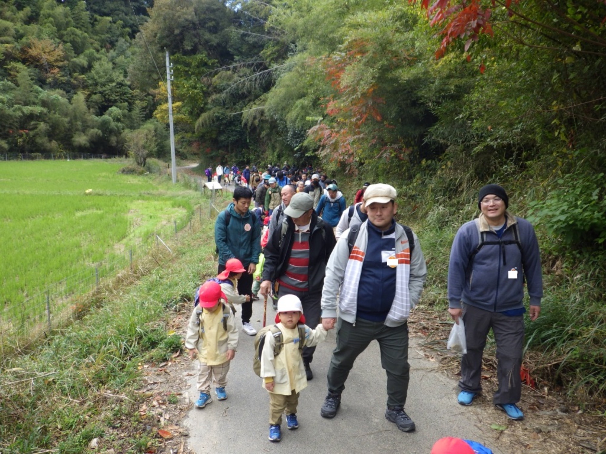 【年少】11/11　村積山　園外保育（1/3）