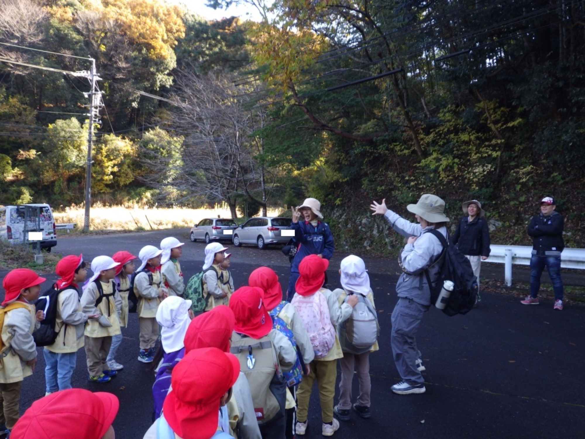 【年中】11/26　忍者の修行場へ！園外保育（1/3）