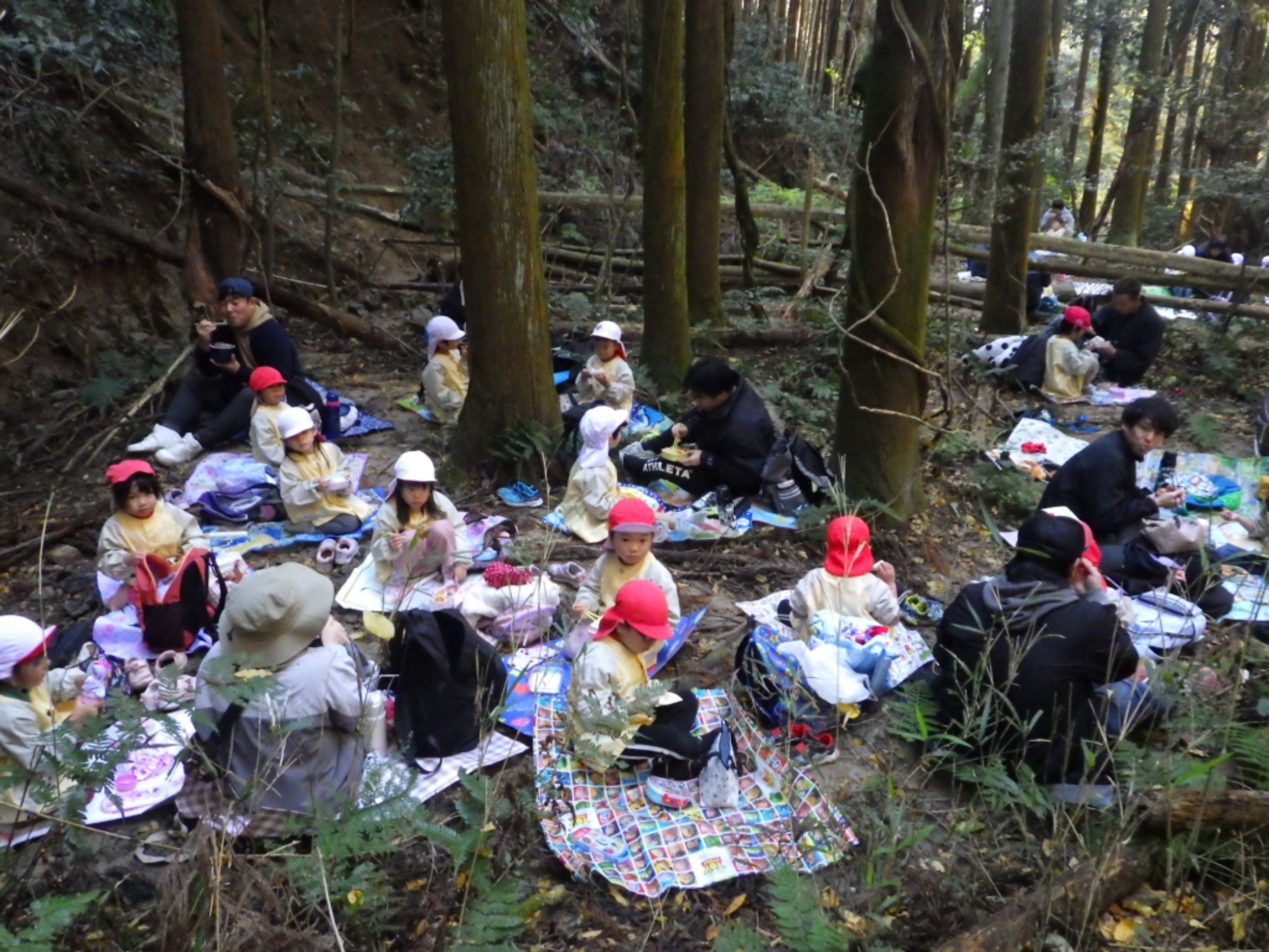 【年中】11/26　忍者の修行場へ！園外保育（2/3）