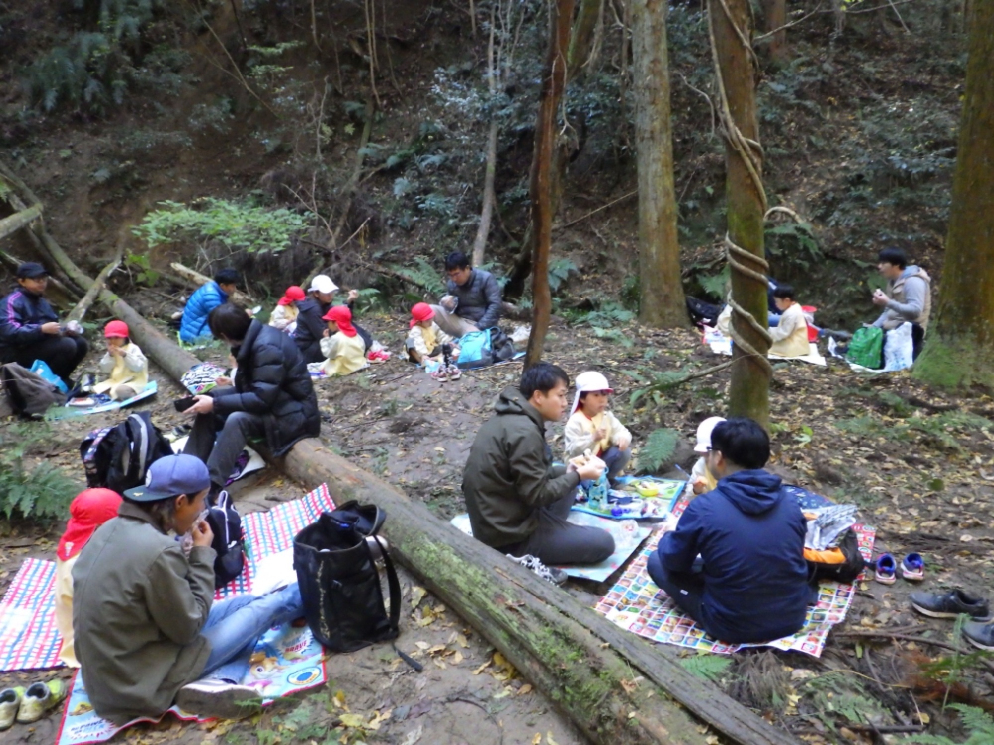 【年中】11/26　忍者の修行場へ！園外保育（2/3）