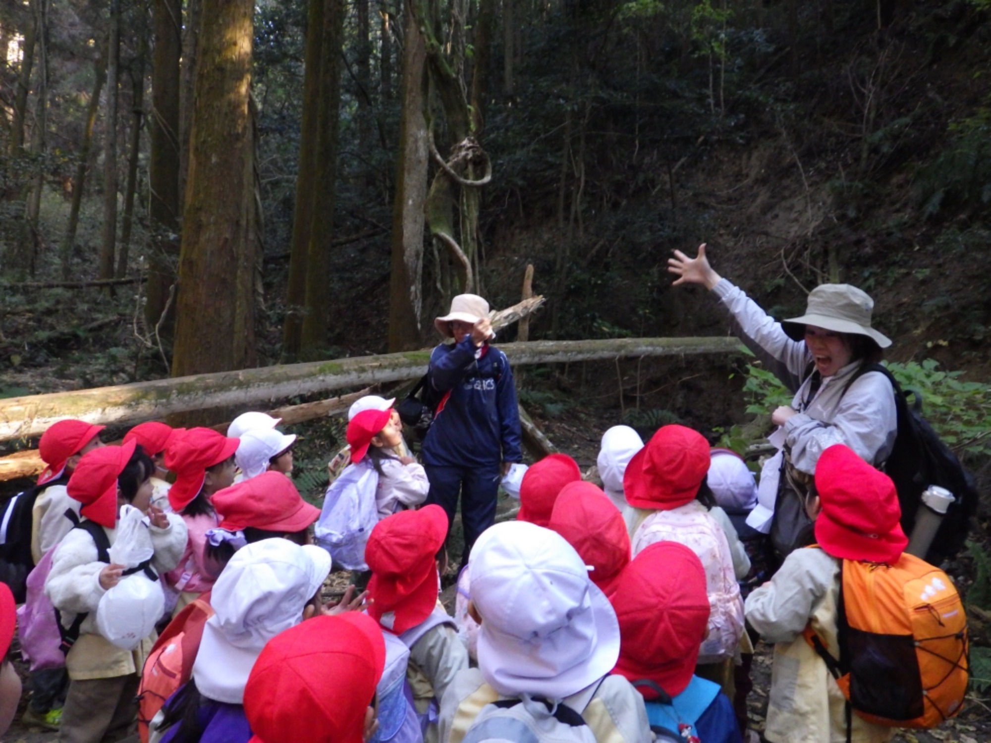 【年中】11/26　忍者の修行場へ！園外保育（3/3）