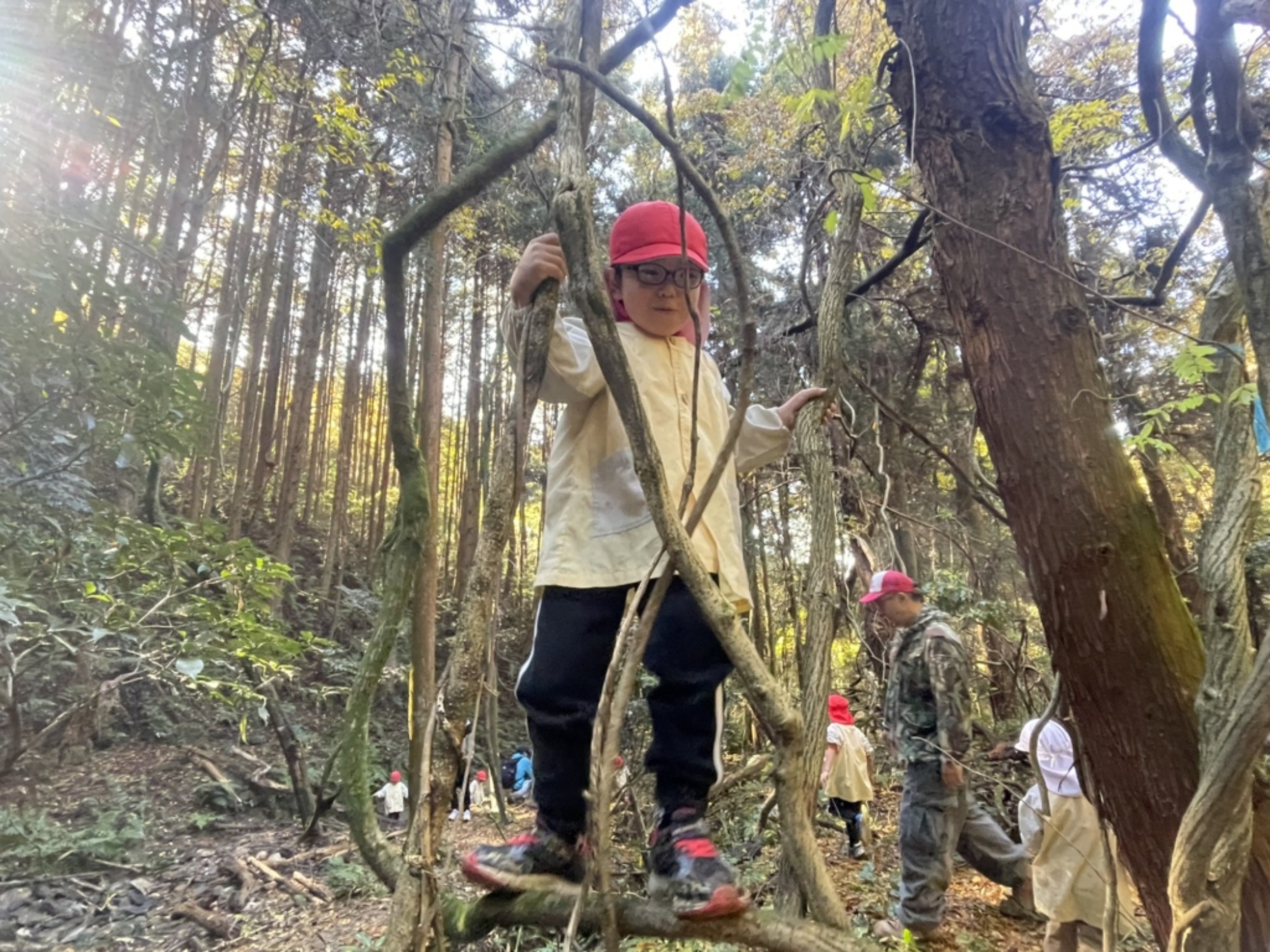 【年中】11/26　忍者の修行場へ！園外保育（3/3）