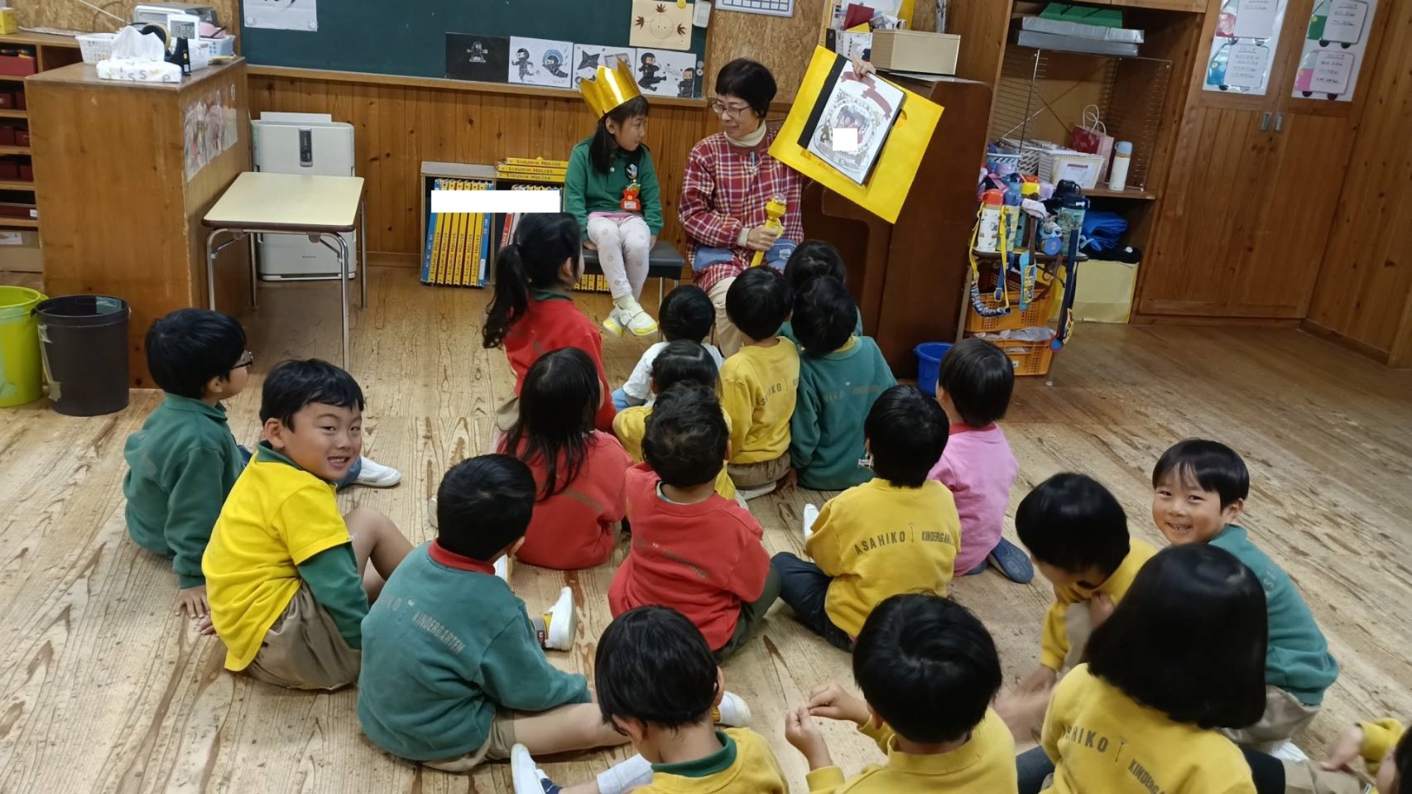 交通安全教室&年長ラグビー