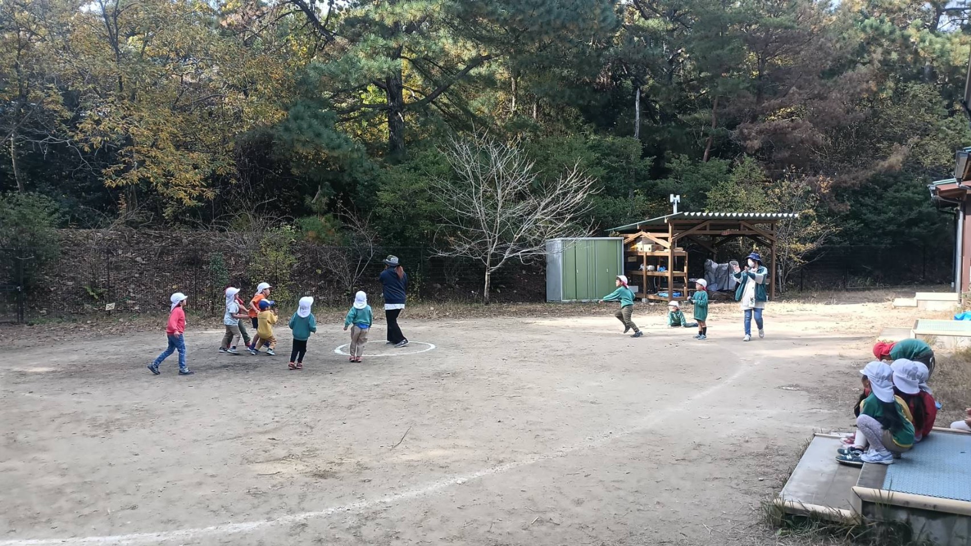 交通安全教室&年長ラグビー