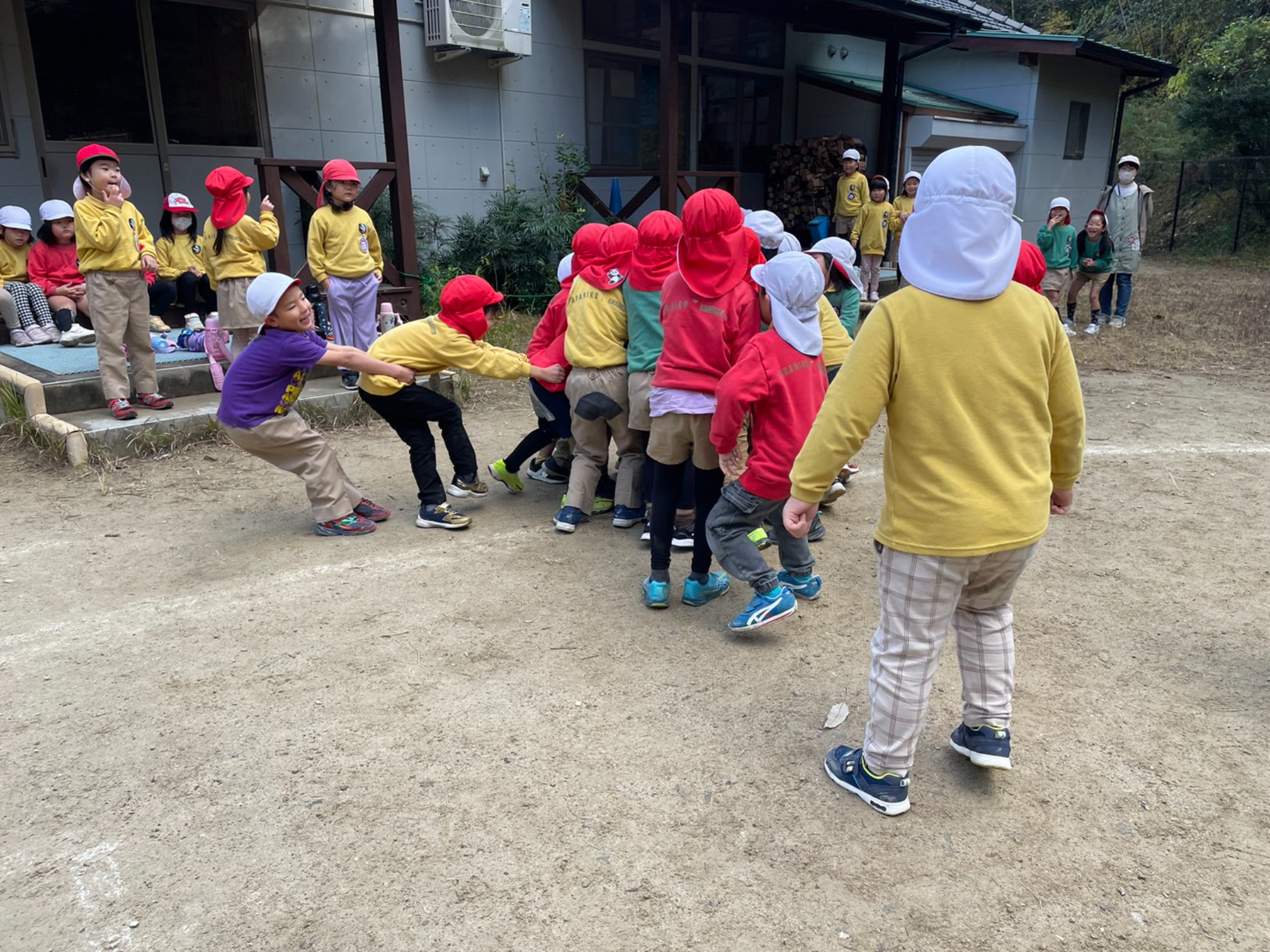 交通安全教室&年長ラグビー