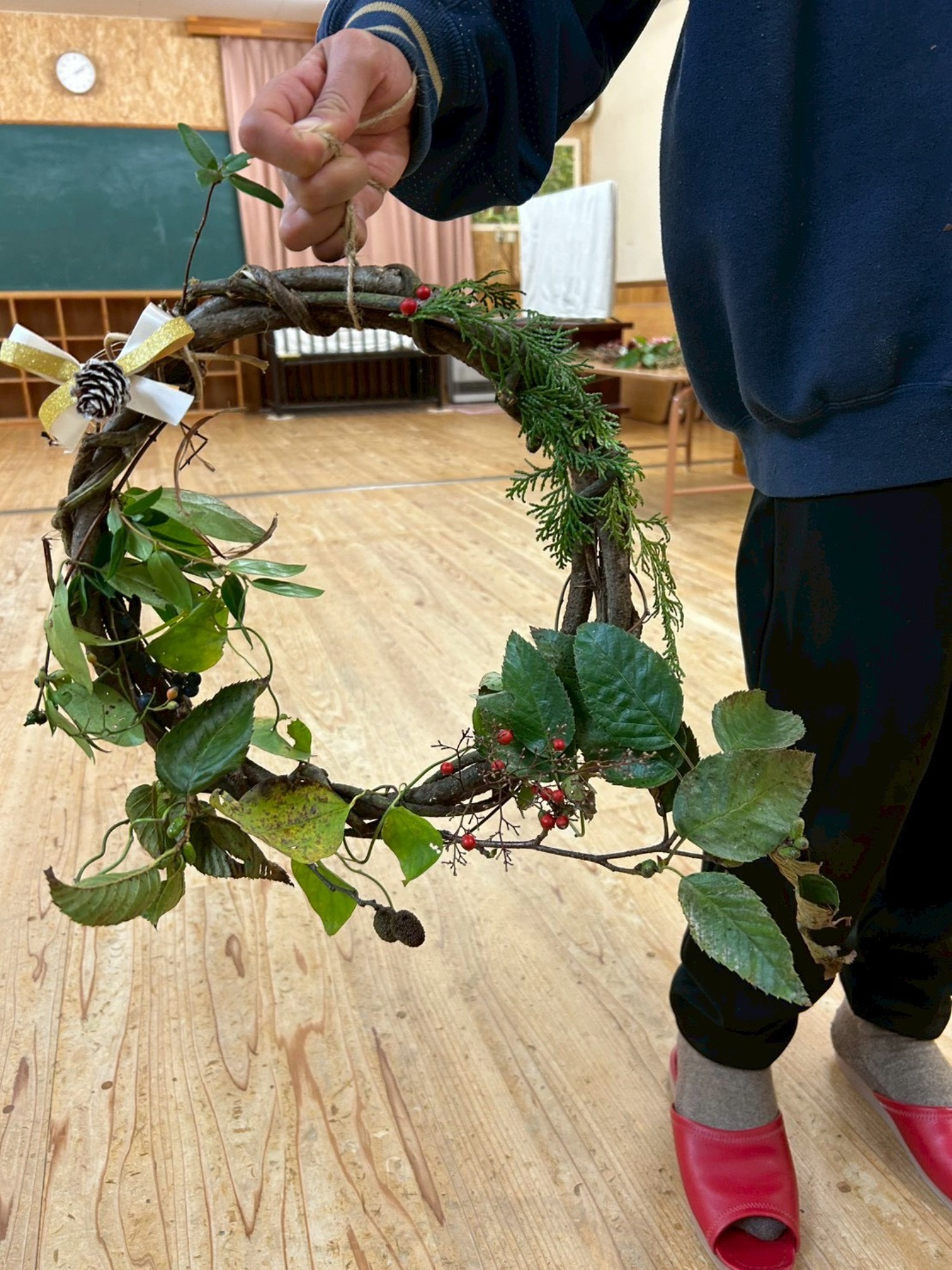 クリスマスリース♪