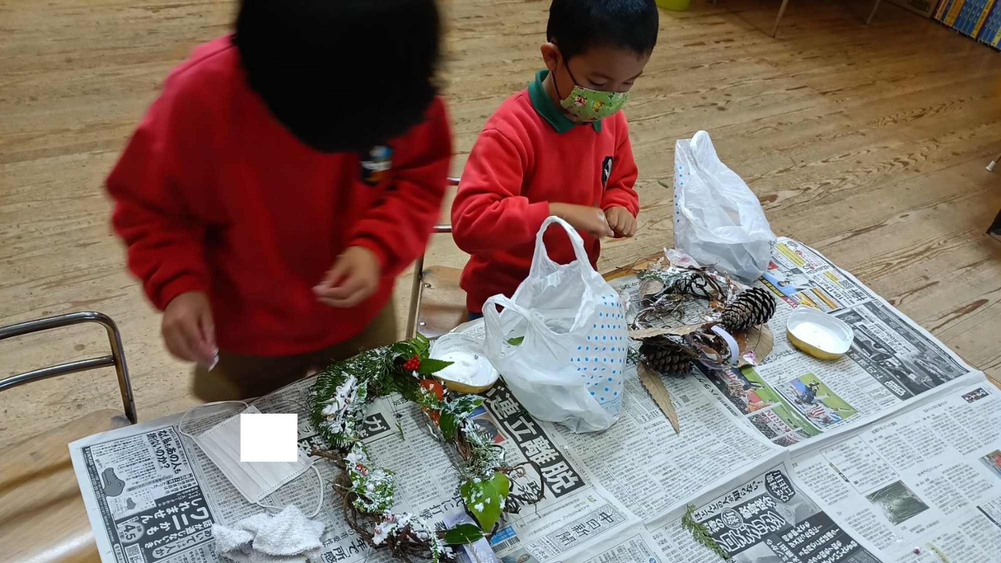 クリスマスリース♪