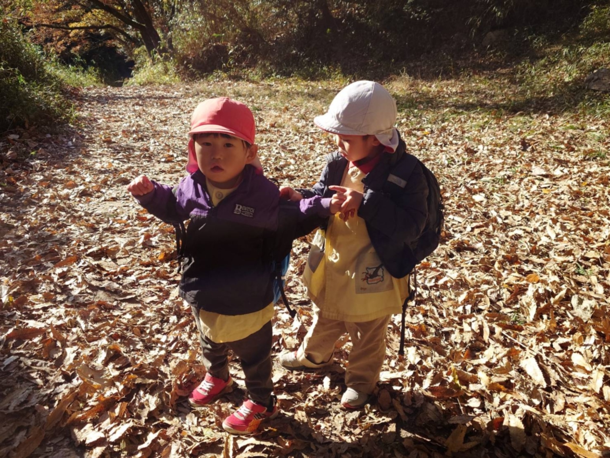 【年少・年長】12/9　合同園外保育（1/3）