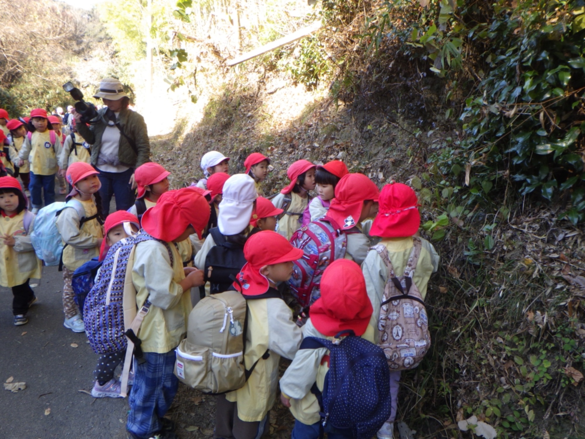 【年少・年長】12/9　合同園外保育（1/3）