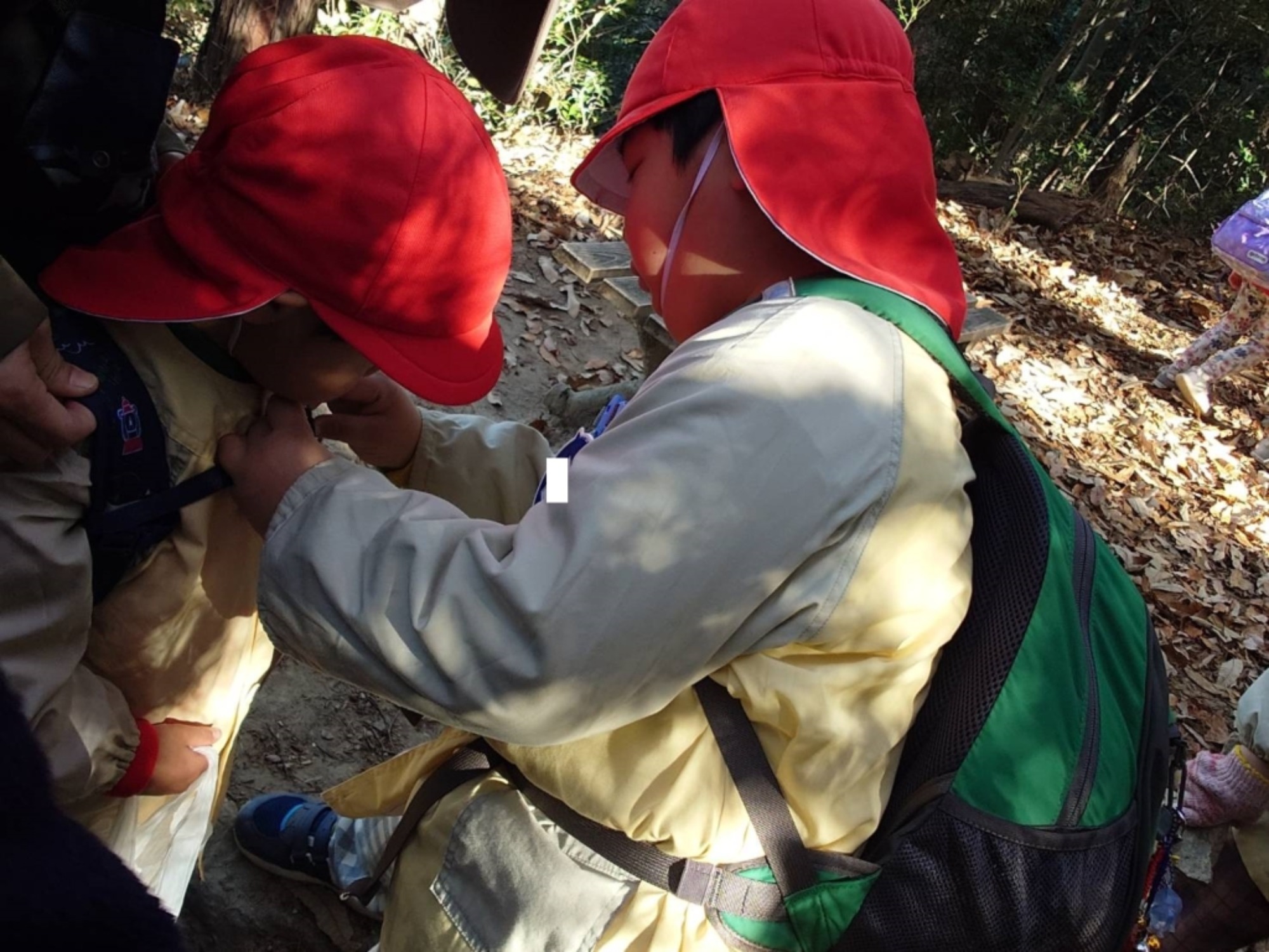 【年少・年長】12/9　合同園外保育（2/3）