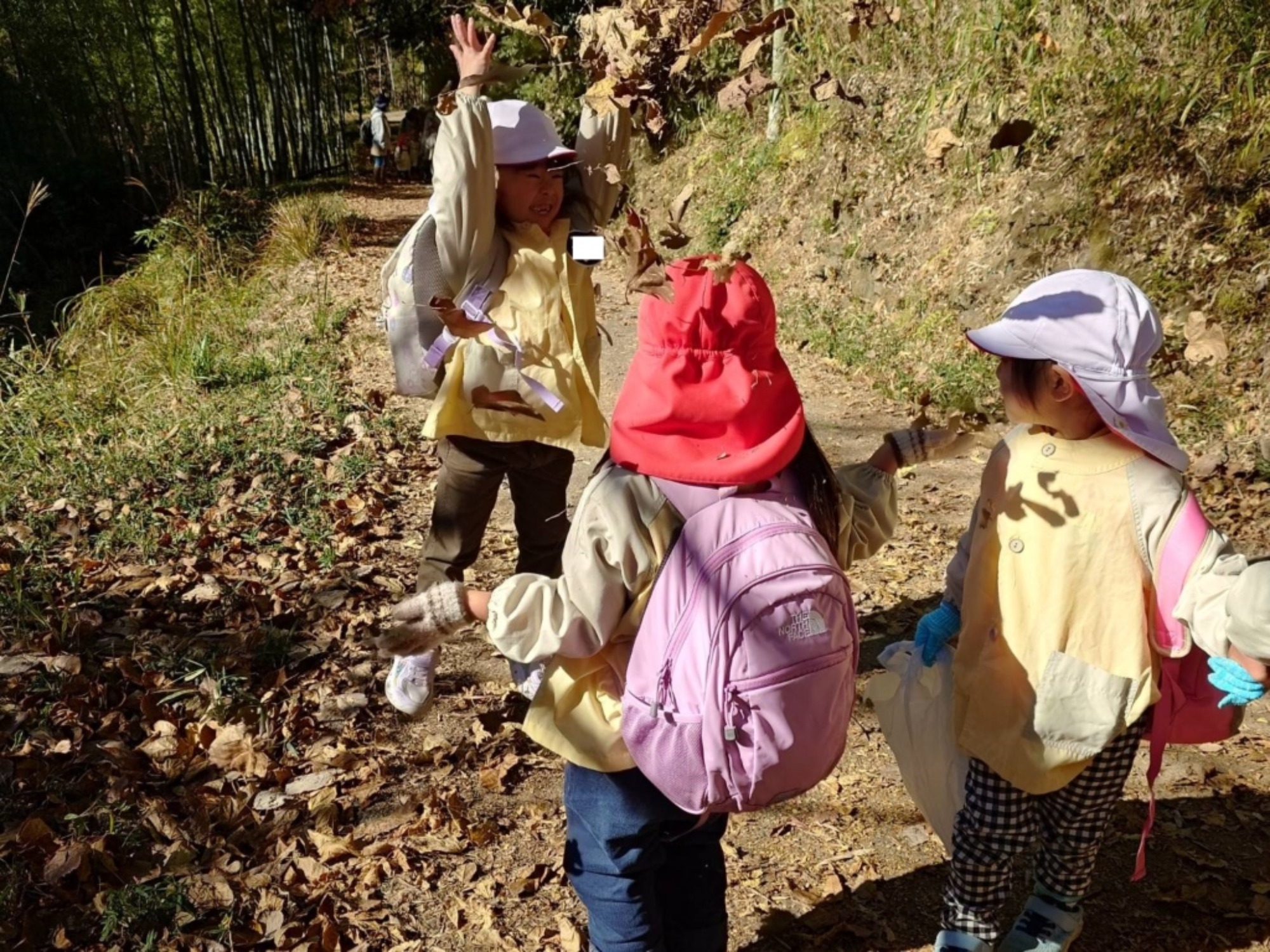 【年少・年長】12/9　合同園外保育（2/3）