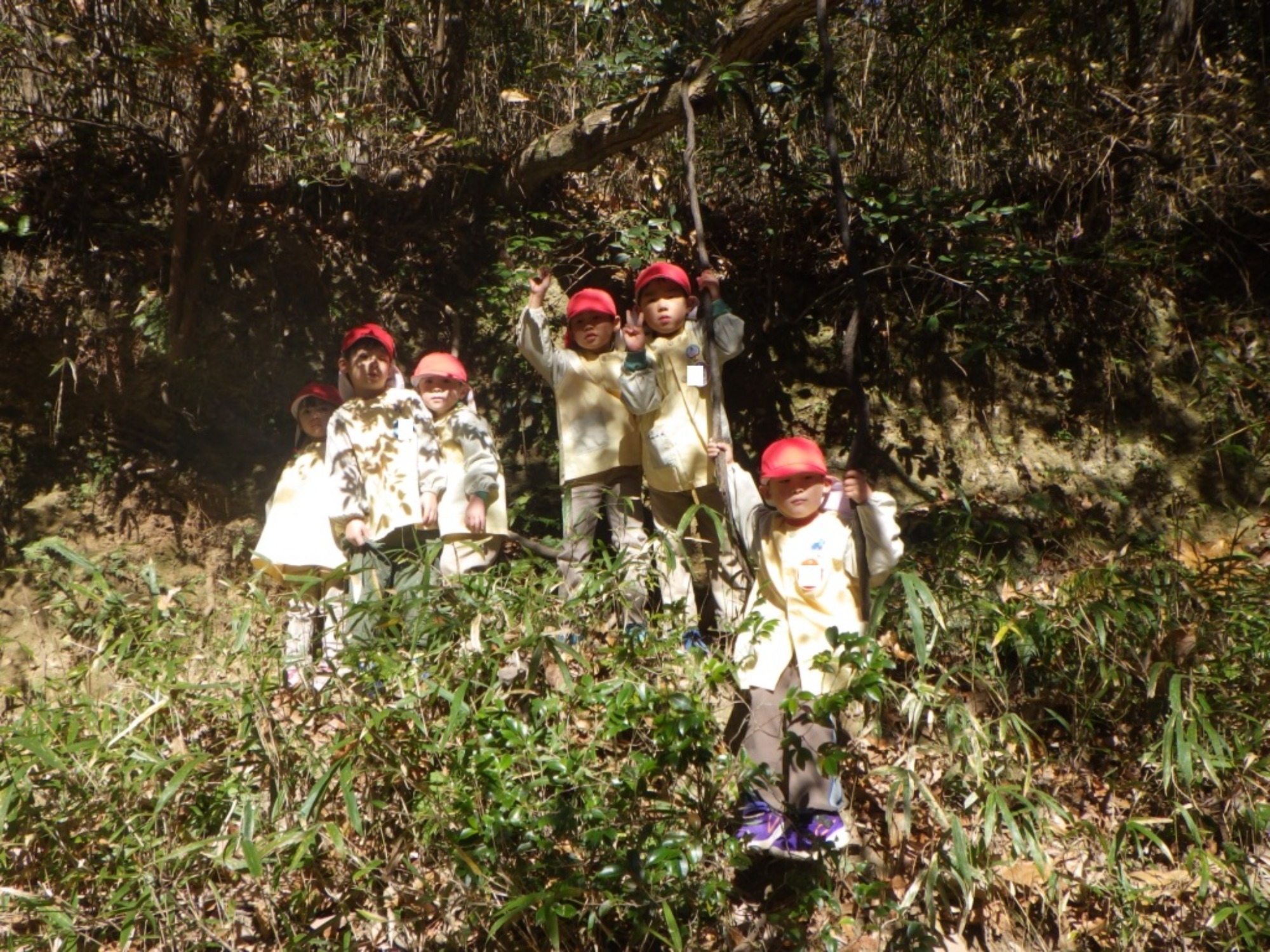 【年少・年長】12/9　合同園外保育（2/3）