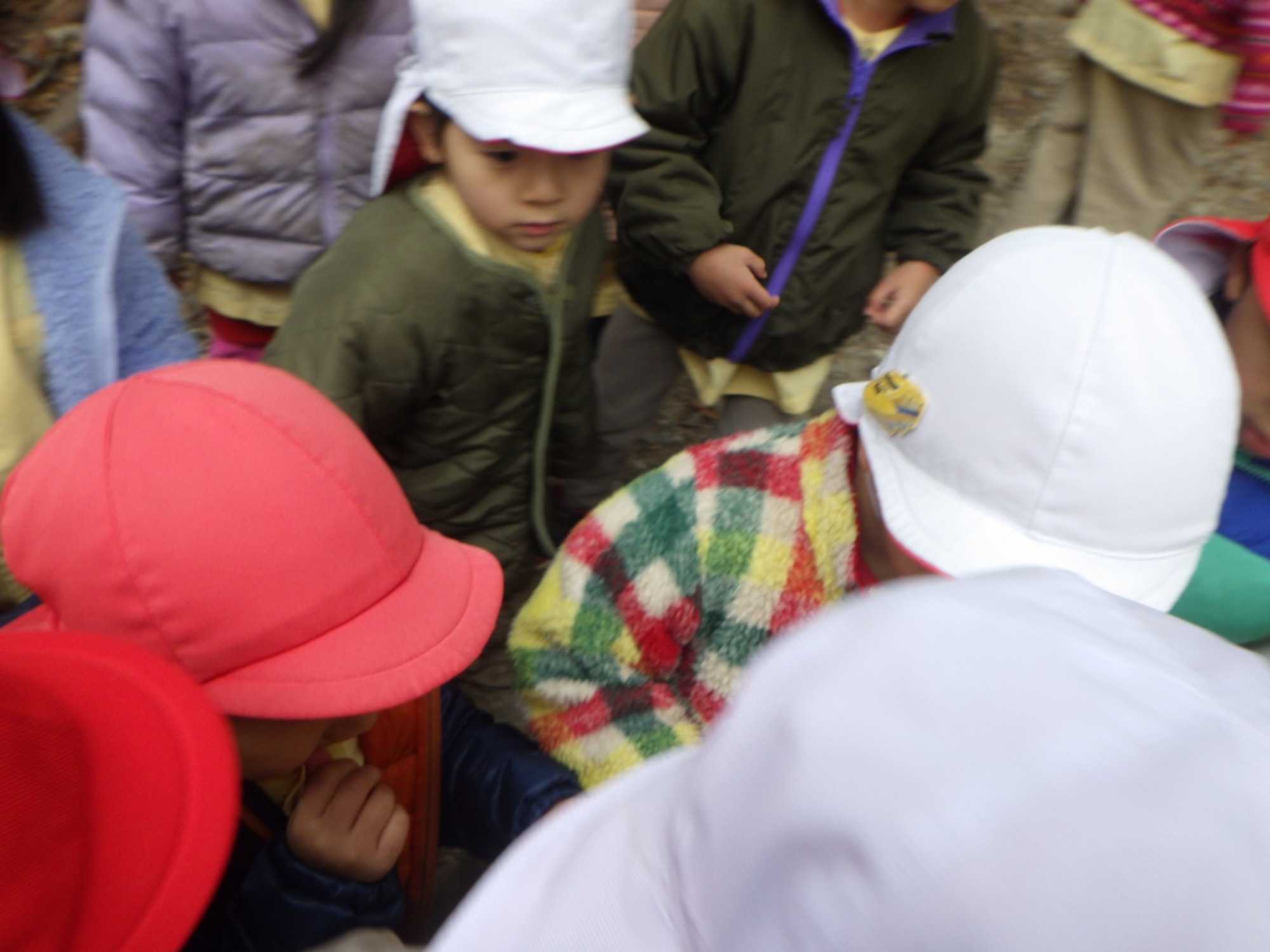 【年中】1/13　村積山　園外保育（1/2）