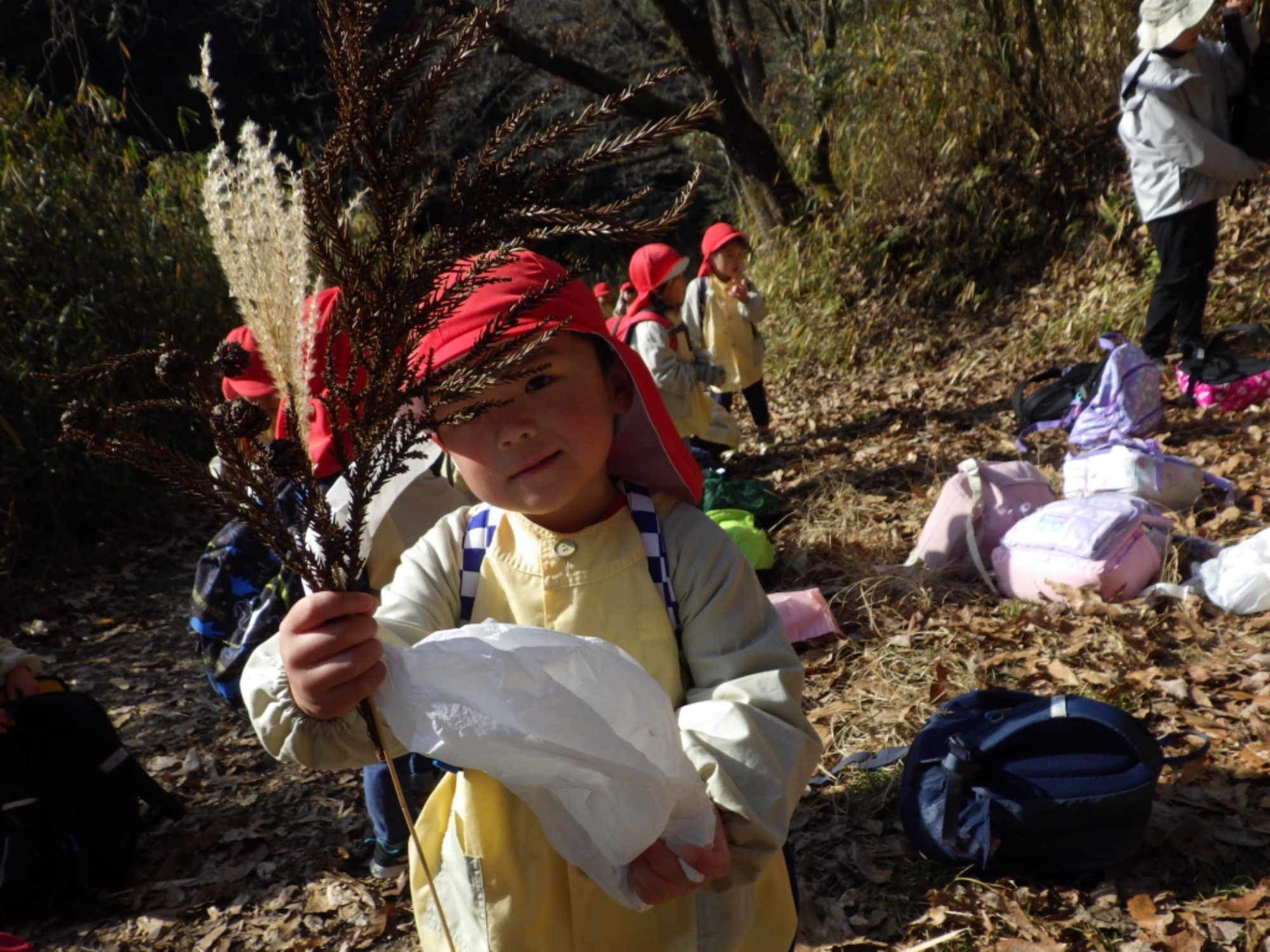 【年少】1/19　村積山　園外保育（1/2）