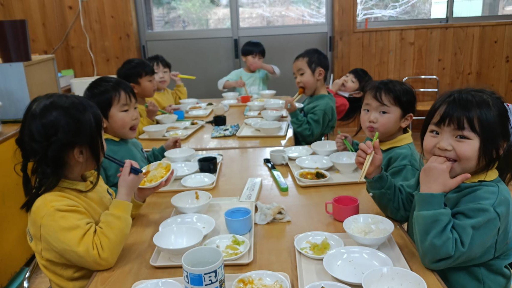 今日の幼稚園