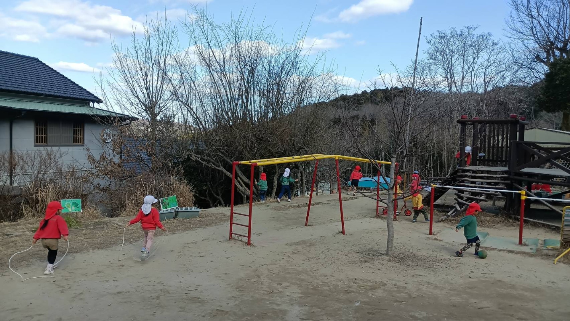 生活発表会　予行１日目