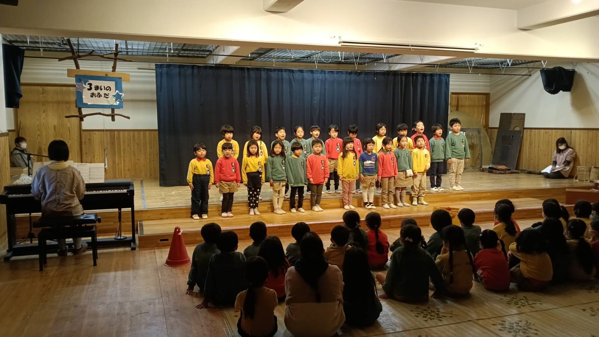 生活発表会　予行２日目