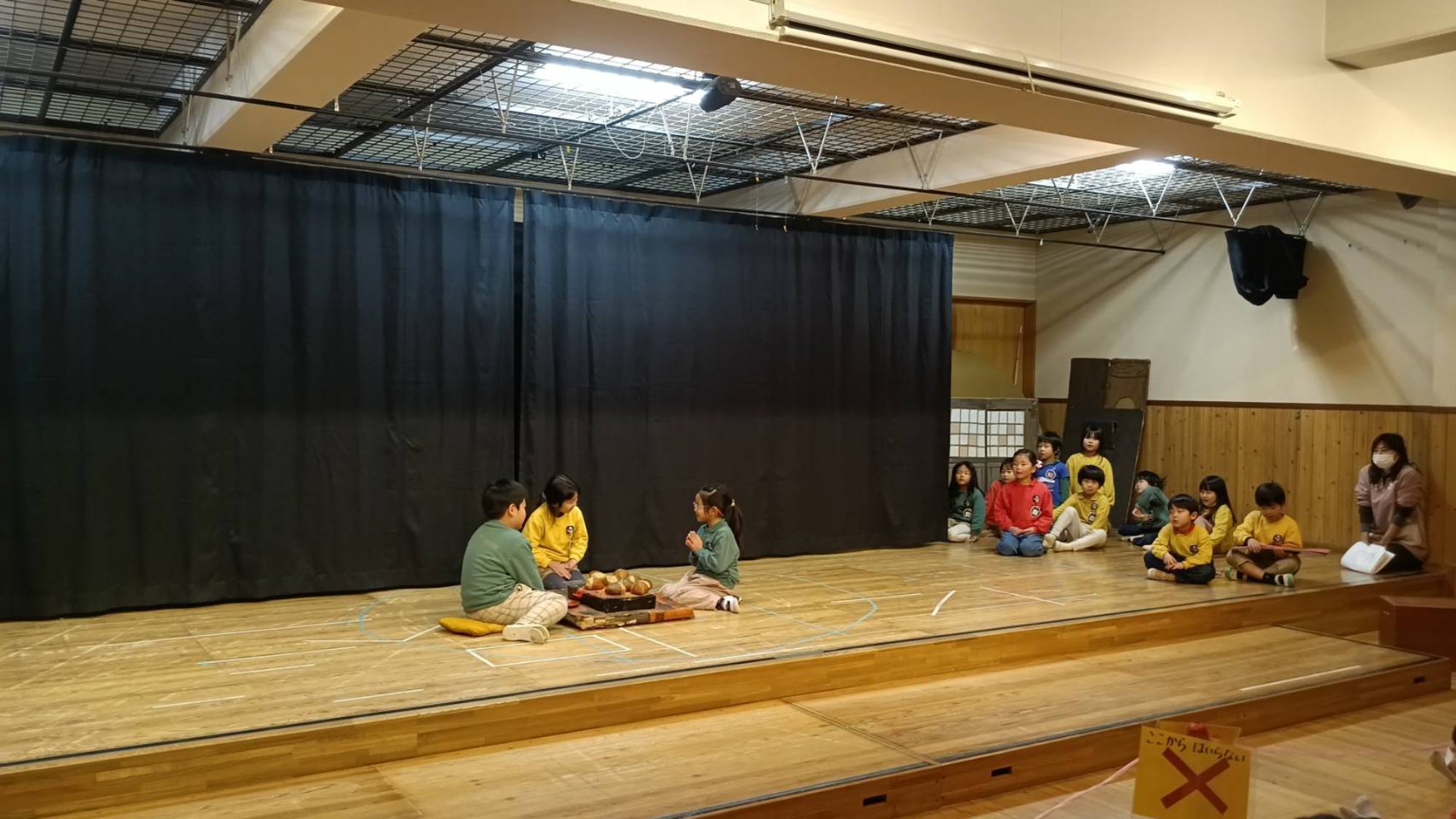 生活発表会　予行２日目