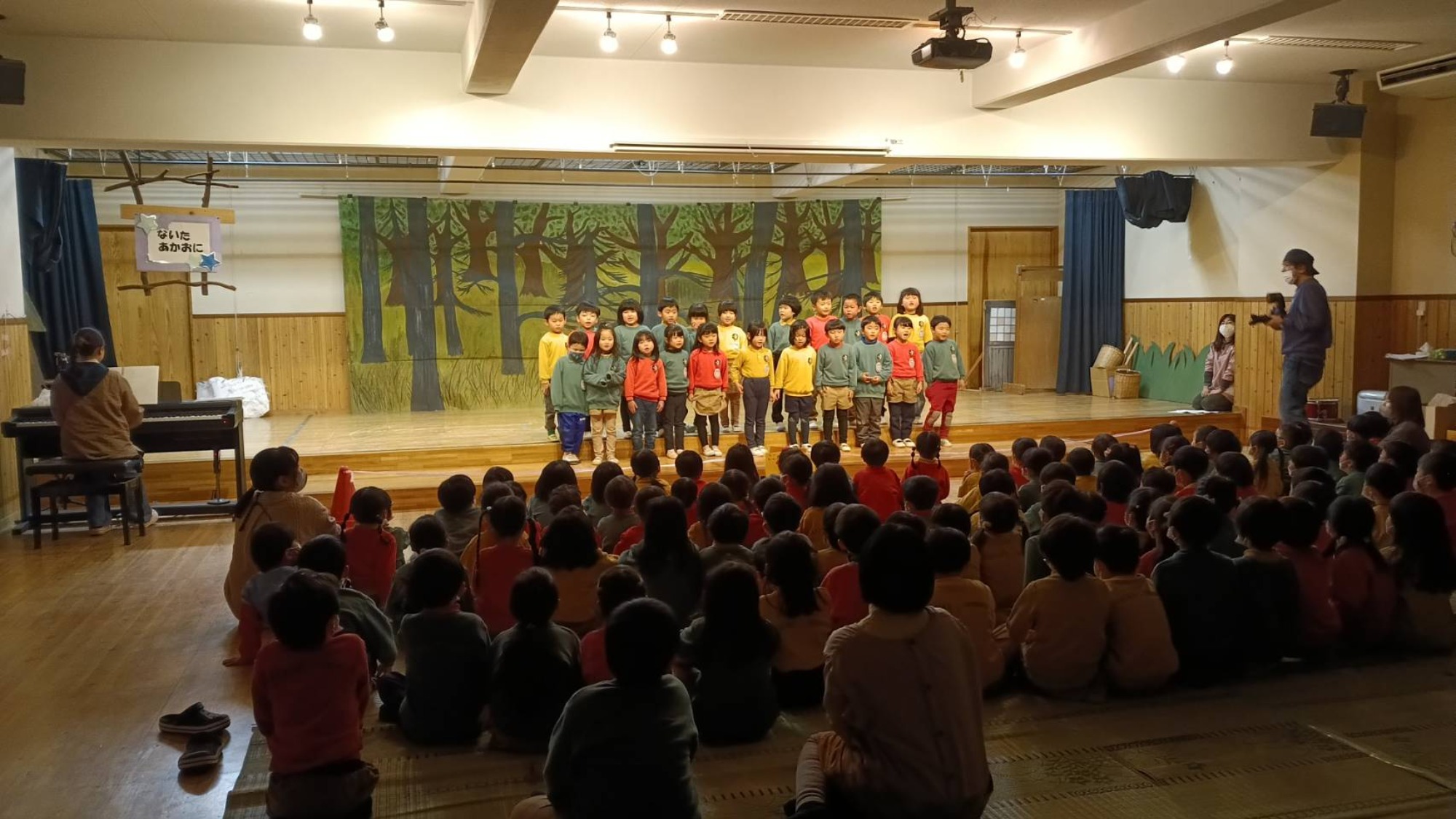 生活発表会　予行２日目