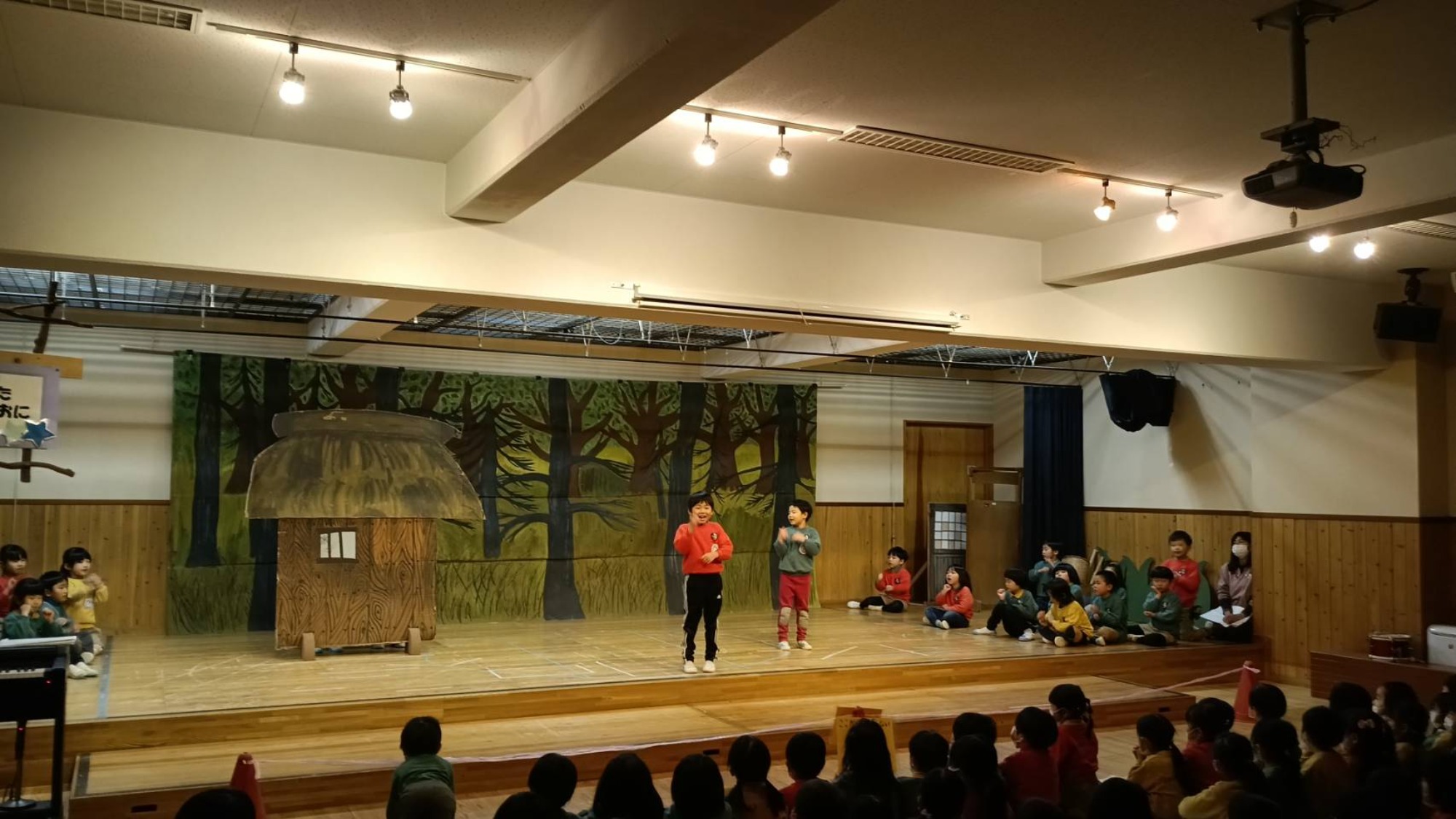 生活発表会　予行２日目