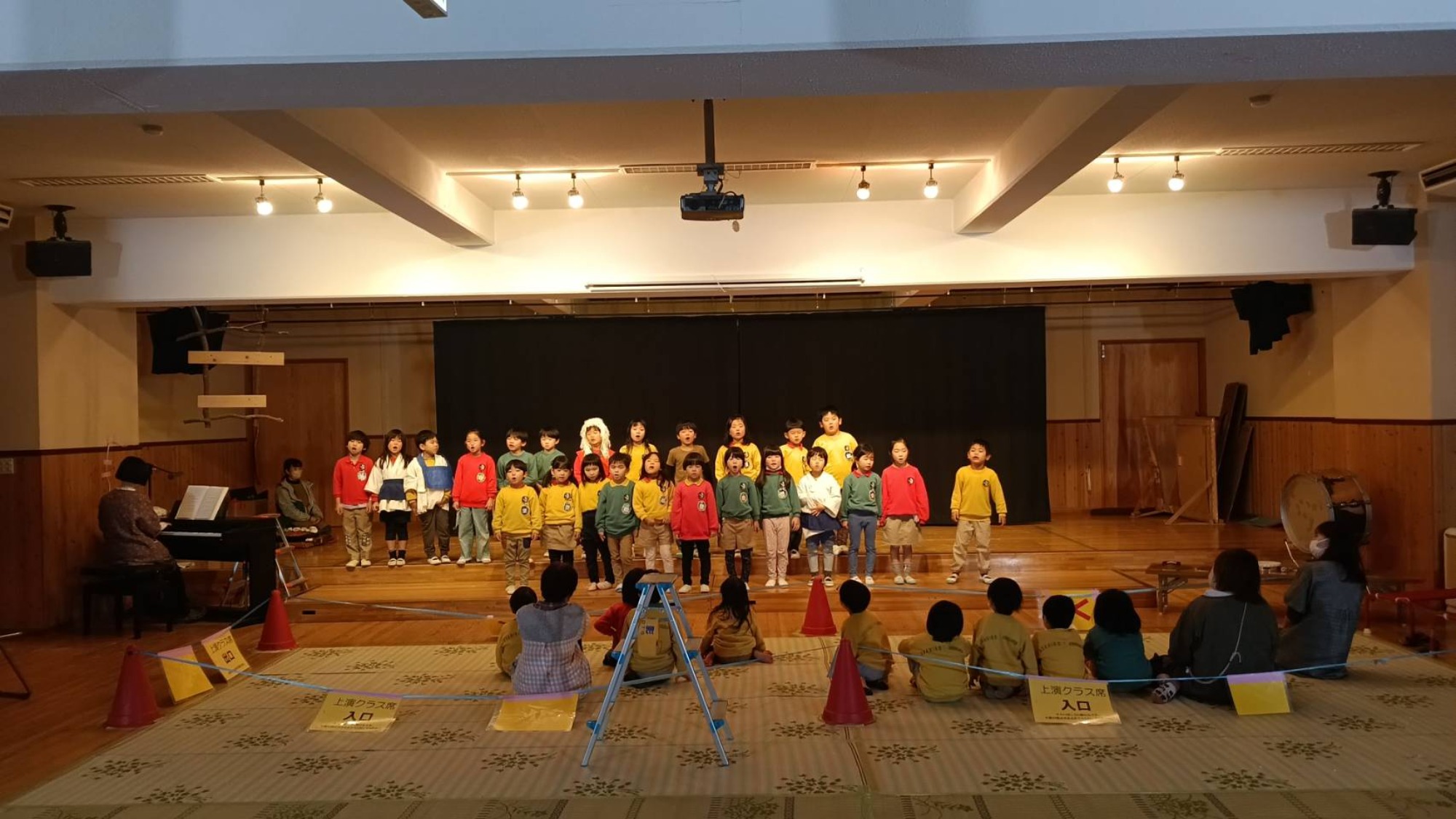 生活発表会　1日目