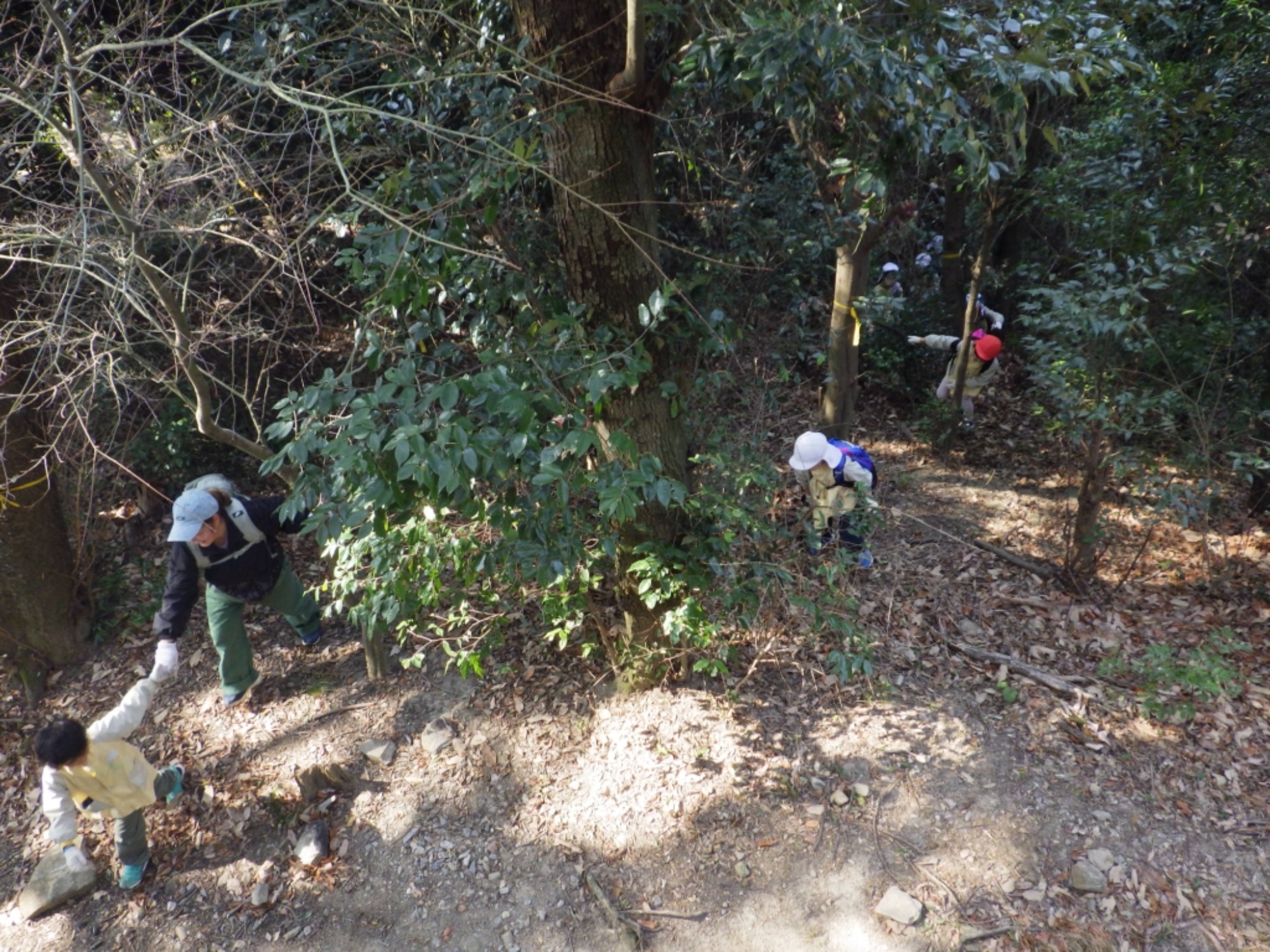 【年長】2/16 村積山 園外保育(3/4)