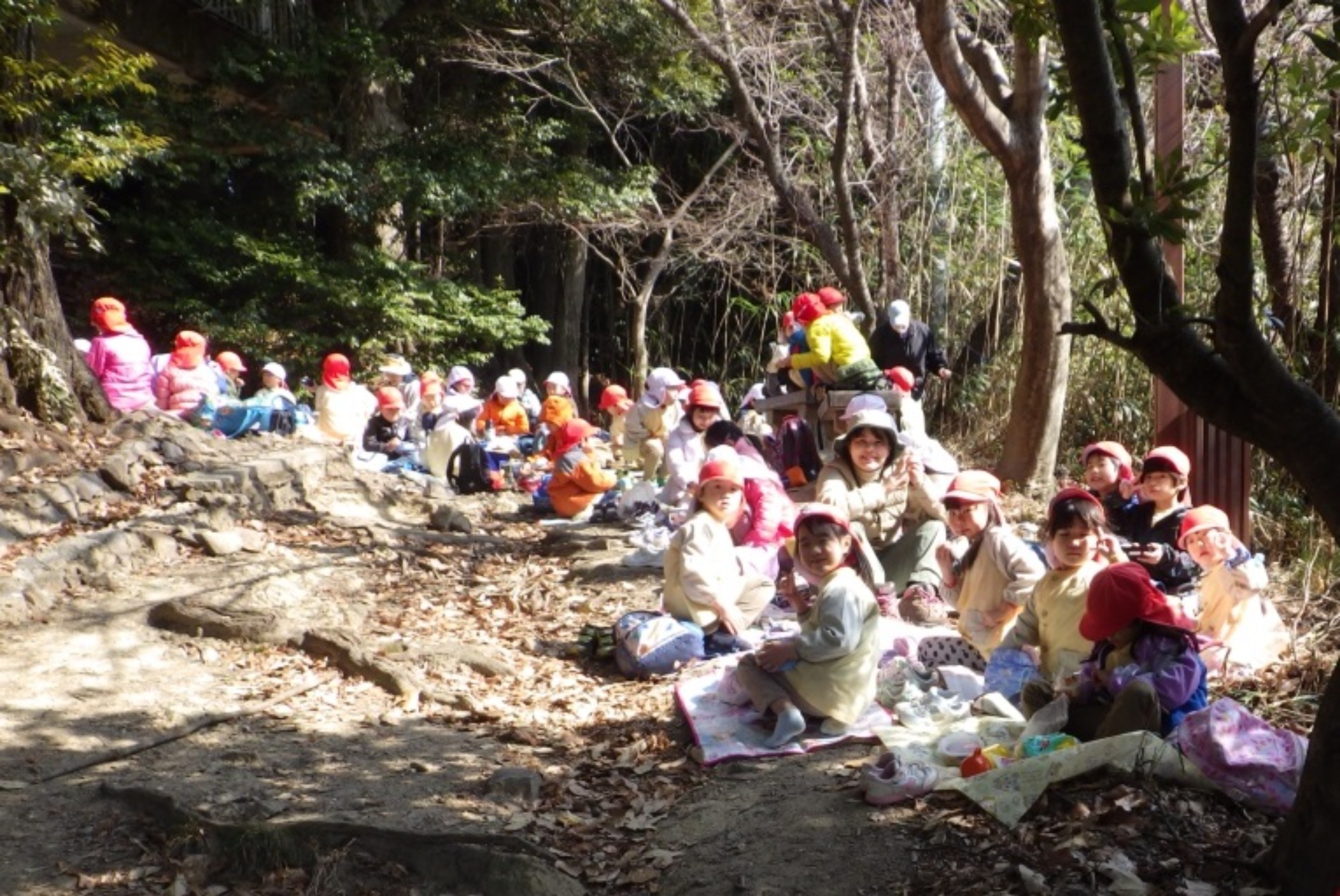 【年長】2/16 村積山 園外保育(3/4)