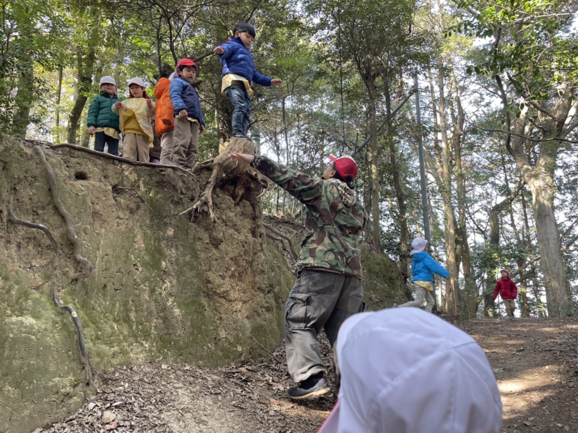 【年長】2/16 村積山 園外保育(4/4)