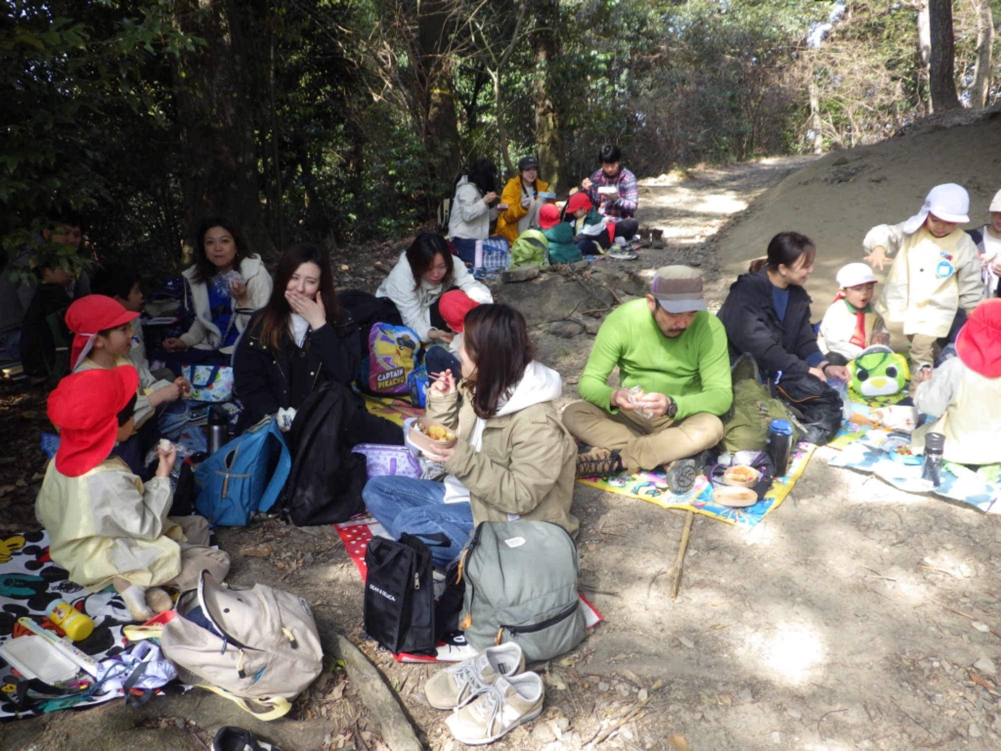 【年長】2/24 村積山 お別れ園外保育(1/2)