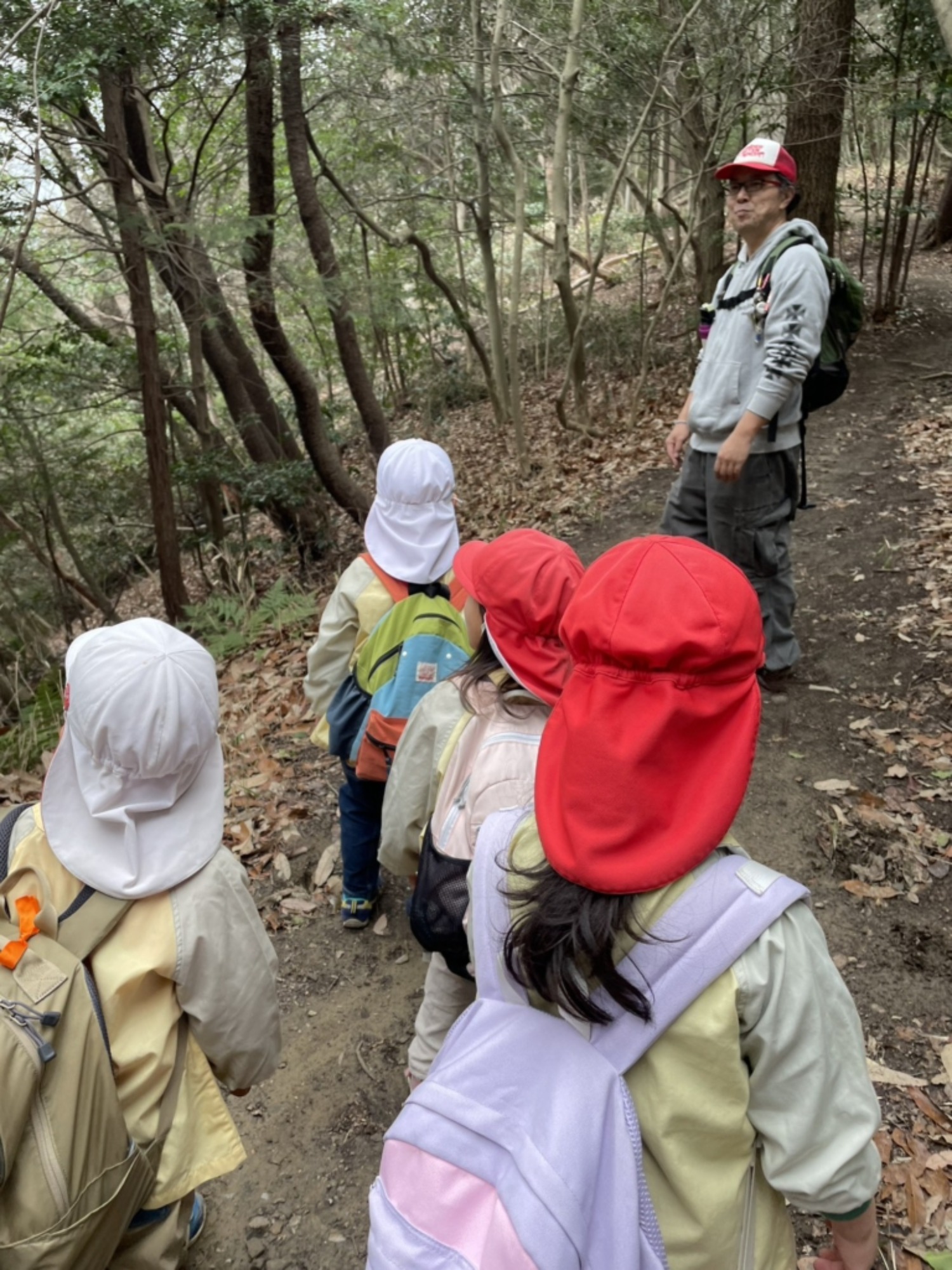  【年少】2/27　村積山　お別れ園外保育（1/3）