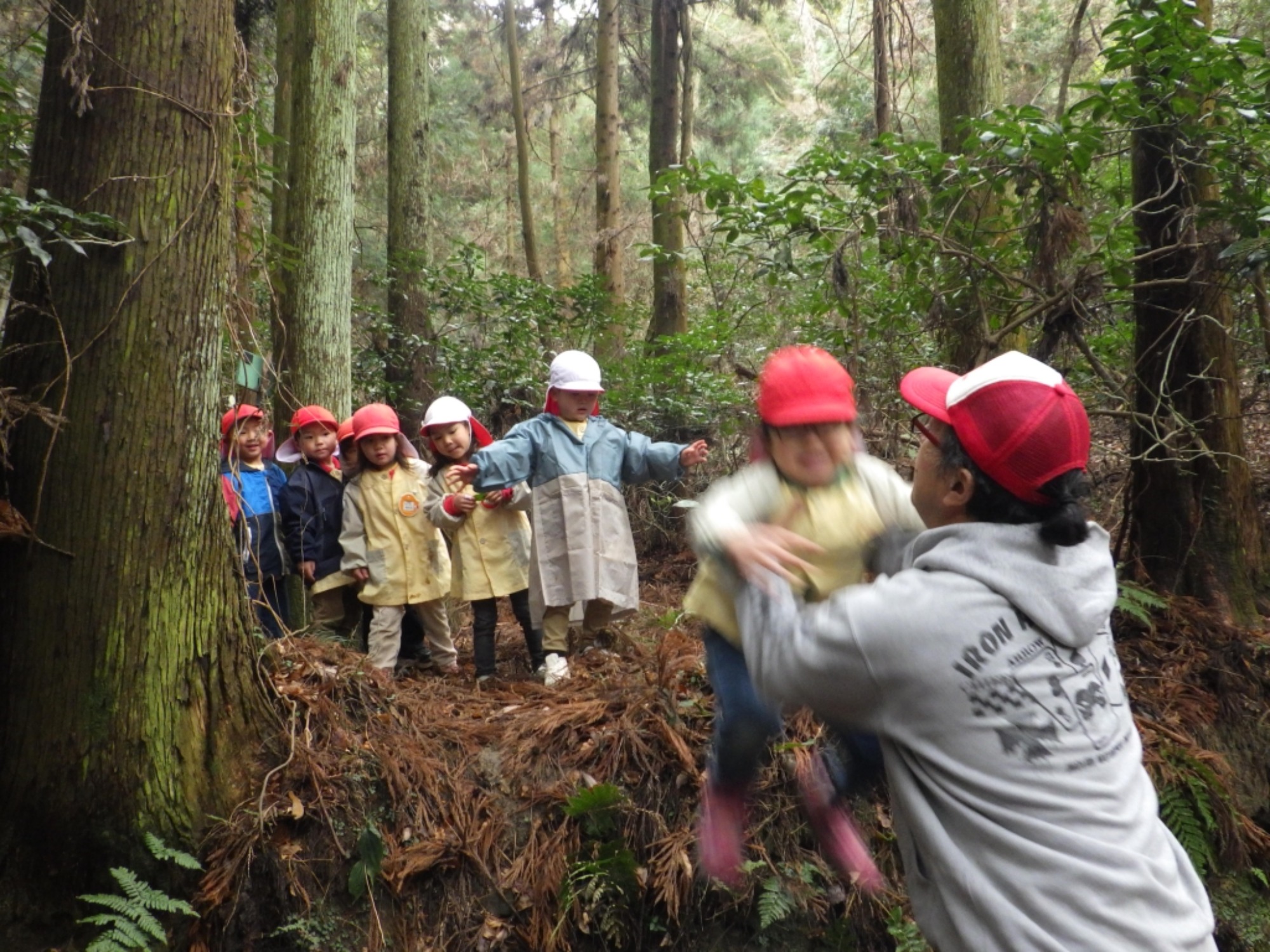  【年少】2/27　村積山　お別れ園外保育（2/3）