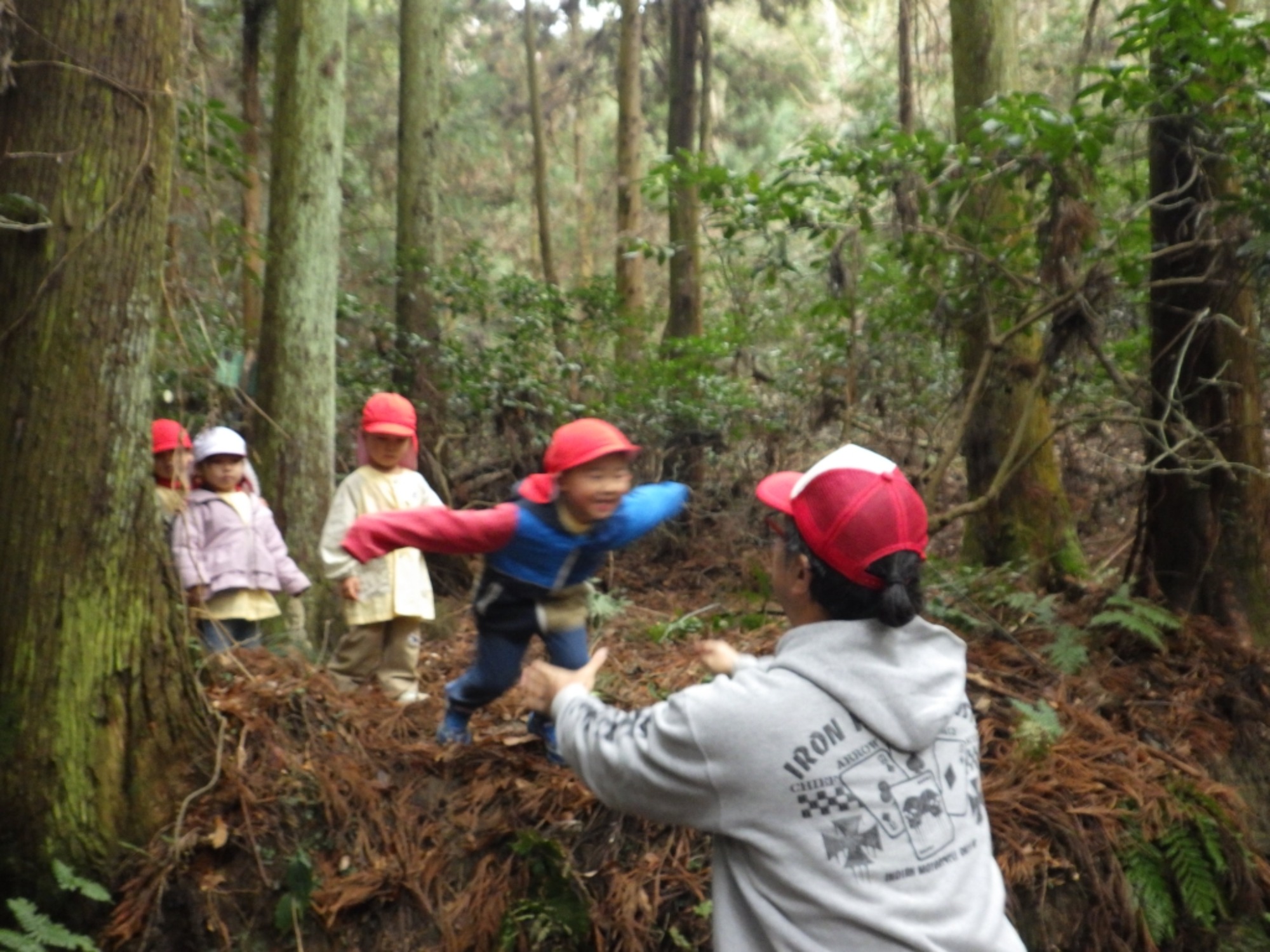  【年少】2/27　村積山　お別れ園外保育（2/3）
