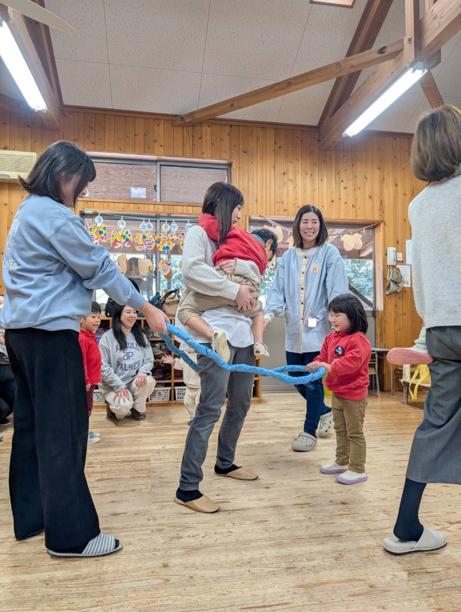 お蔵出し＆卒園式練習＆さるさる一座