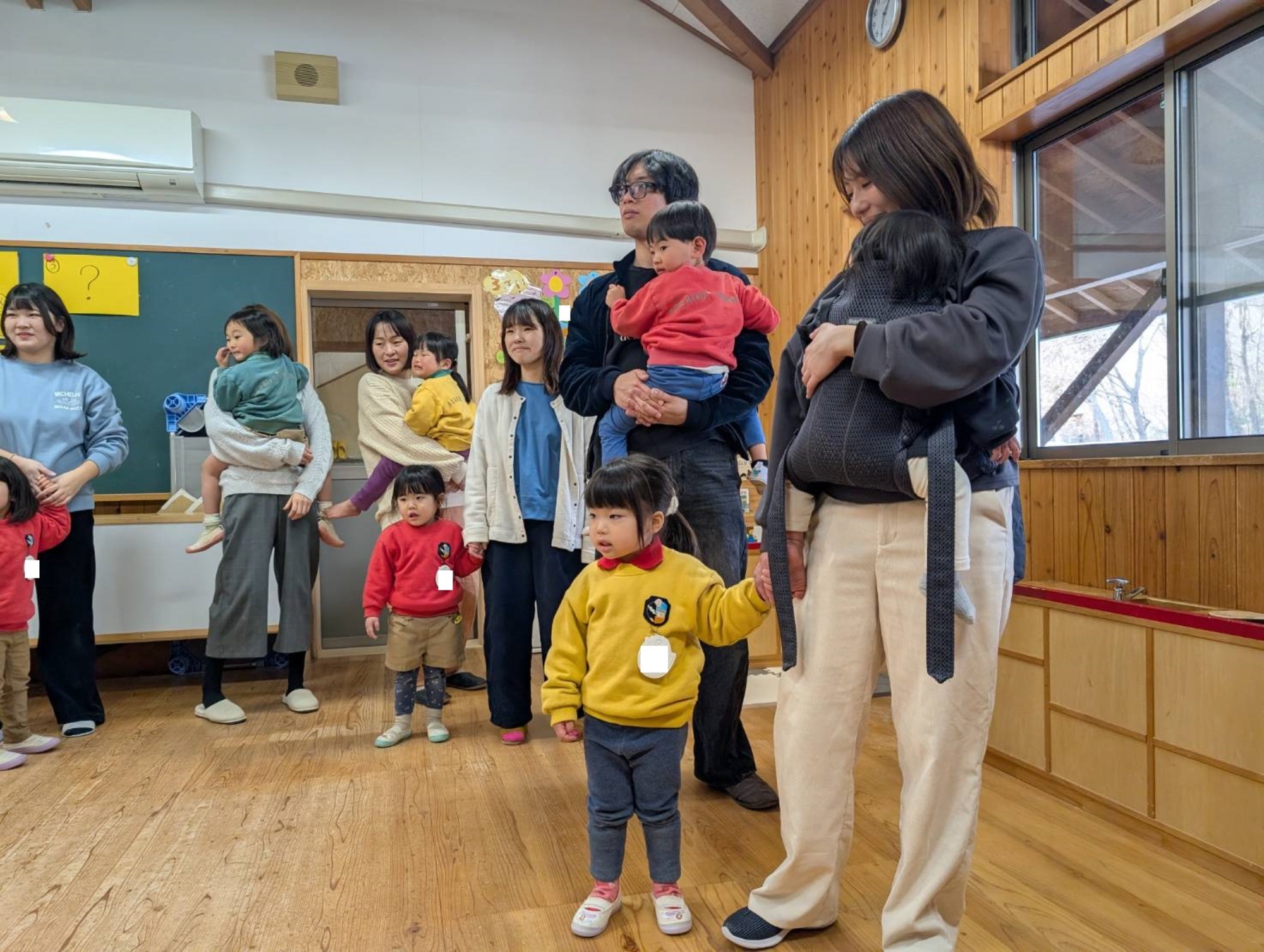 お蔵出し＆卒園式練習＆さるさる一座