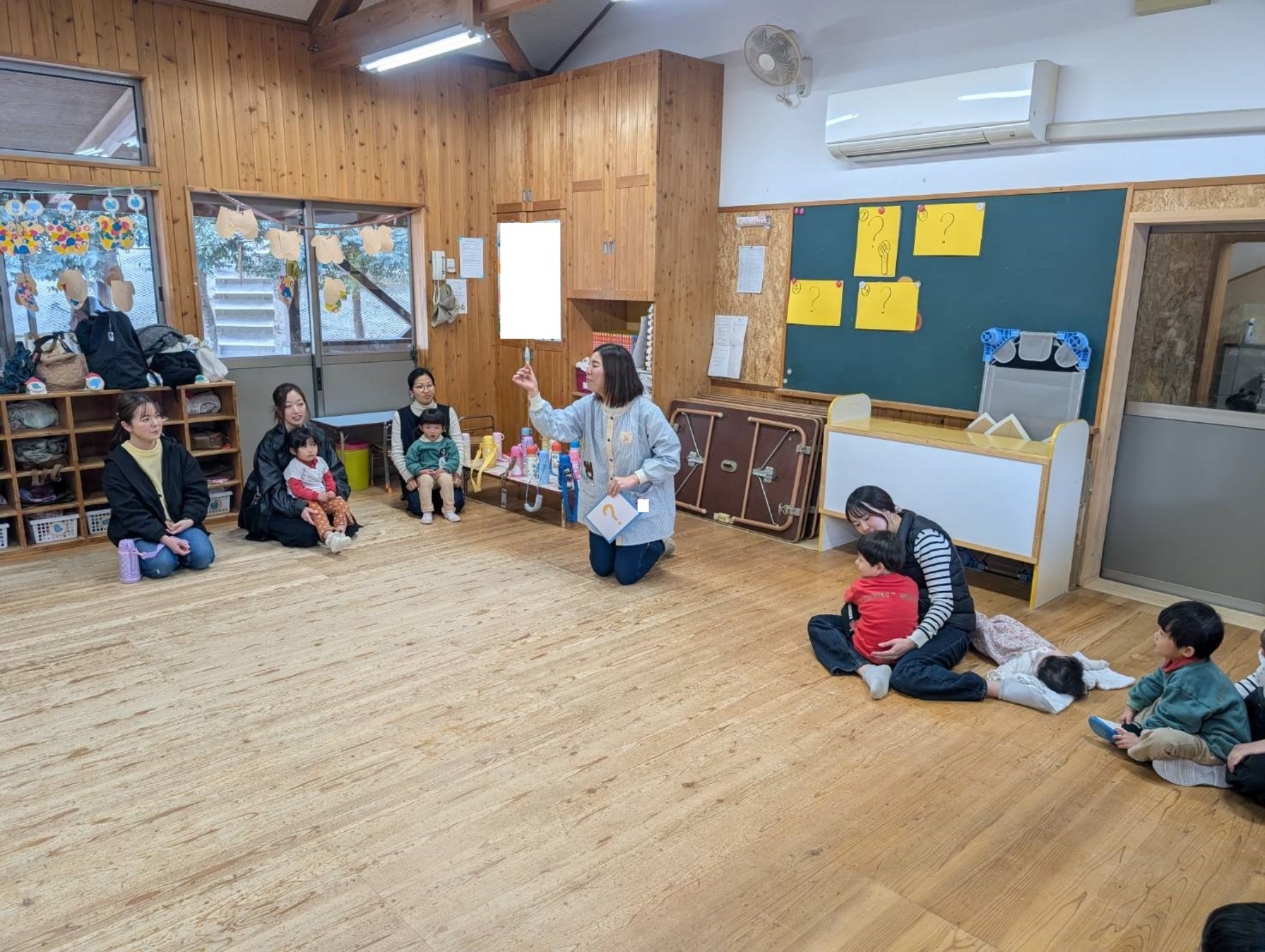 お蔵出し＆卒園式練習＆さるさる一座