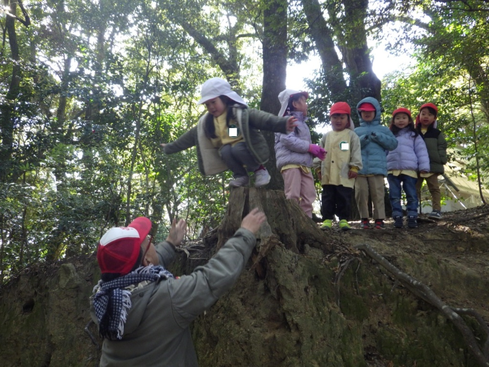【年中】3/5　村積山　お別れ園外保育（3/3）