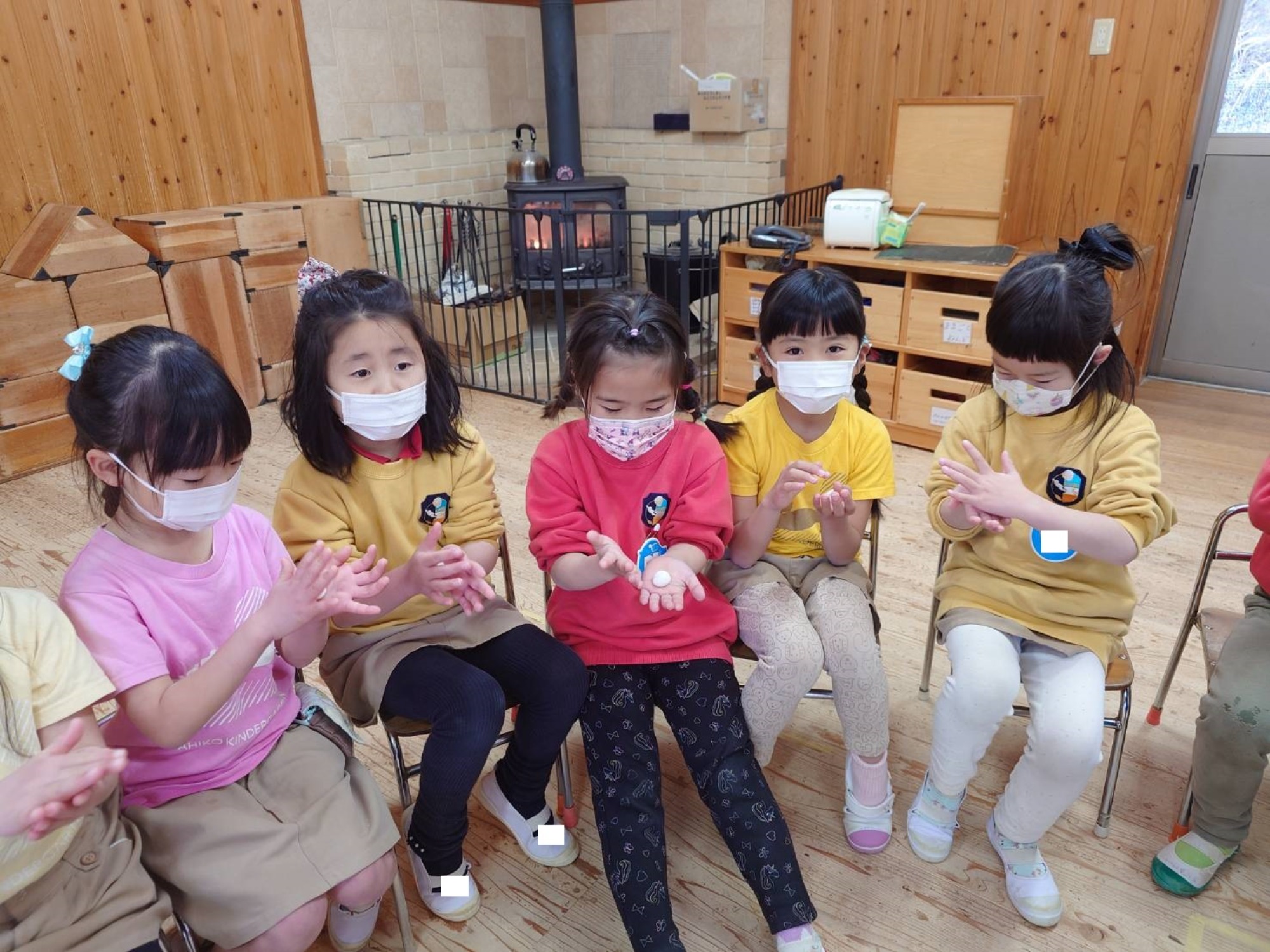 年長さんのお別れ会(1/2)